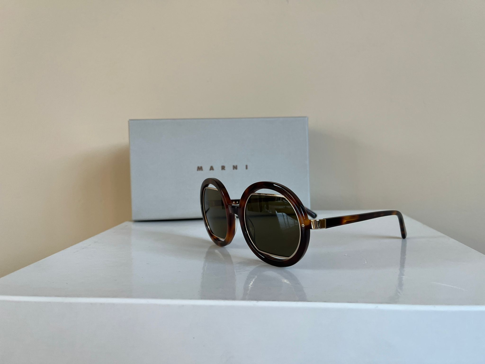 Marni Sunglasses in Brown - Multicolor Size ONE SIZE - 5 Thumbnail