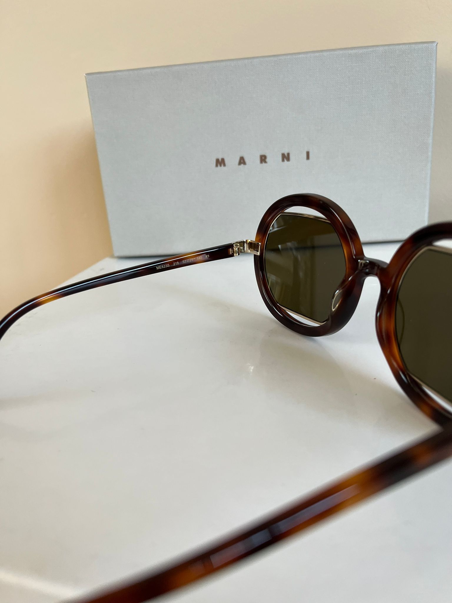 Marni Sunglasses in Brown - Multicolor Size ONE SIZE - 9 Thumbnail