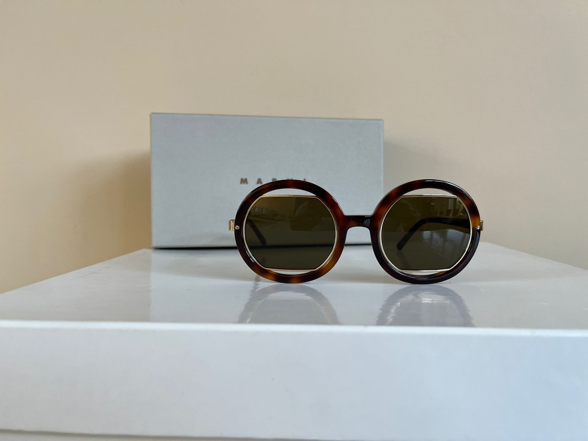 Marni Sunglasses in Brown - Multicolor Size ONE SIZE - 3 Thumbnail