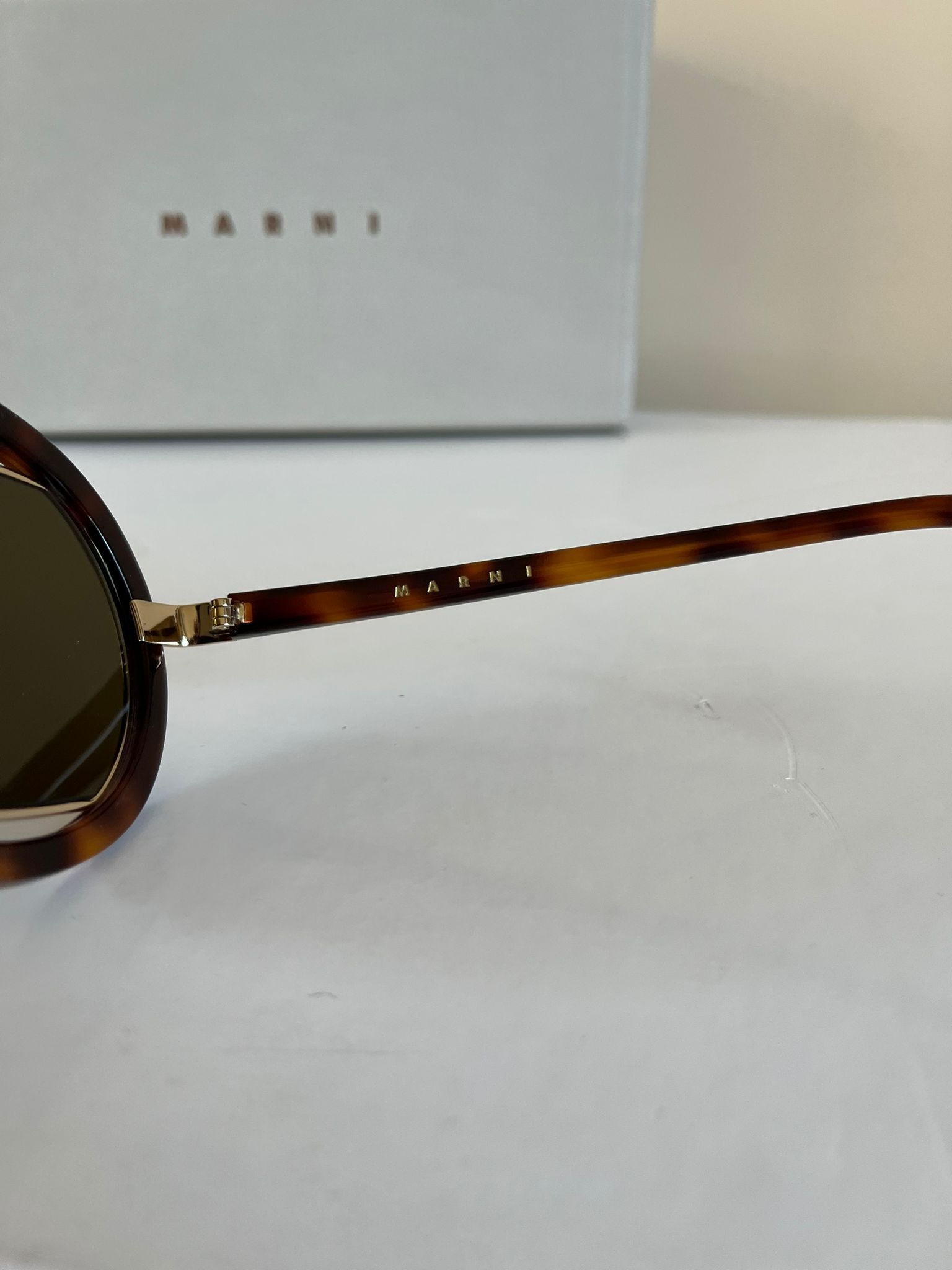 Marni Sunglasses in Brown - Multicolor Size ONE SIZE - 6 Thumbnail