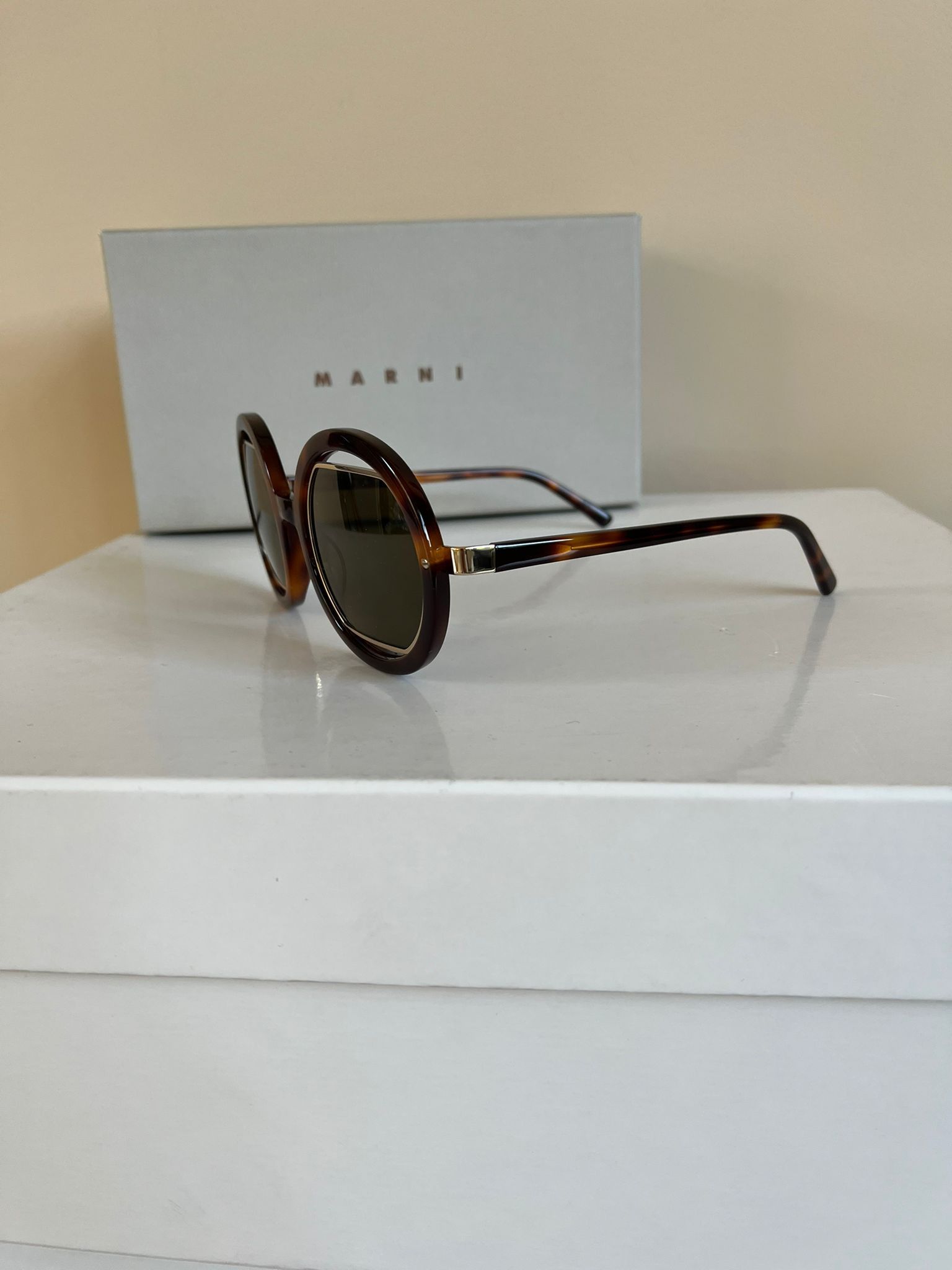 Marni Sunglasses in Brown - Multicolor Size ONE SIZE - 13 Thumbnail
