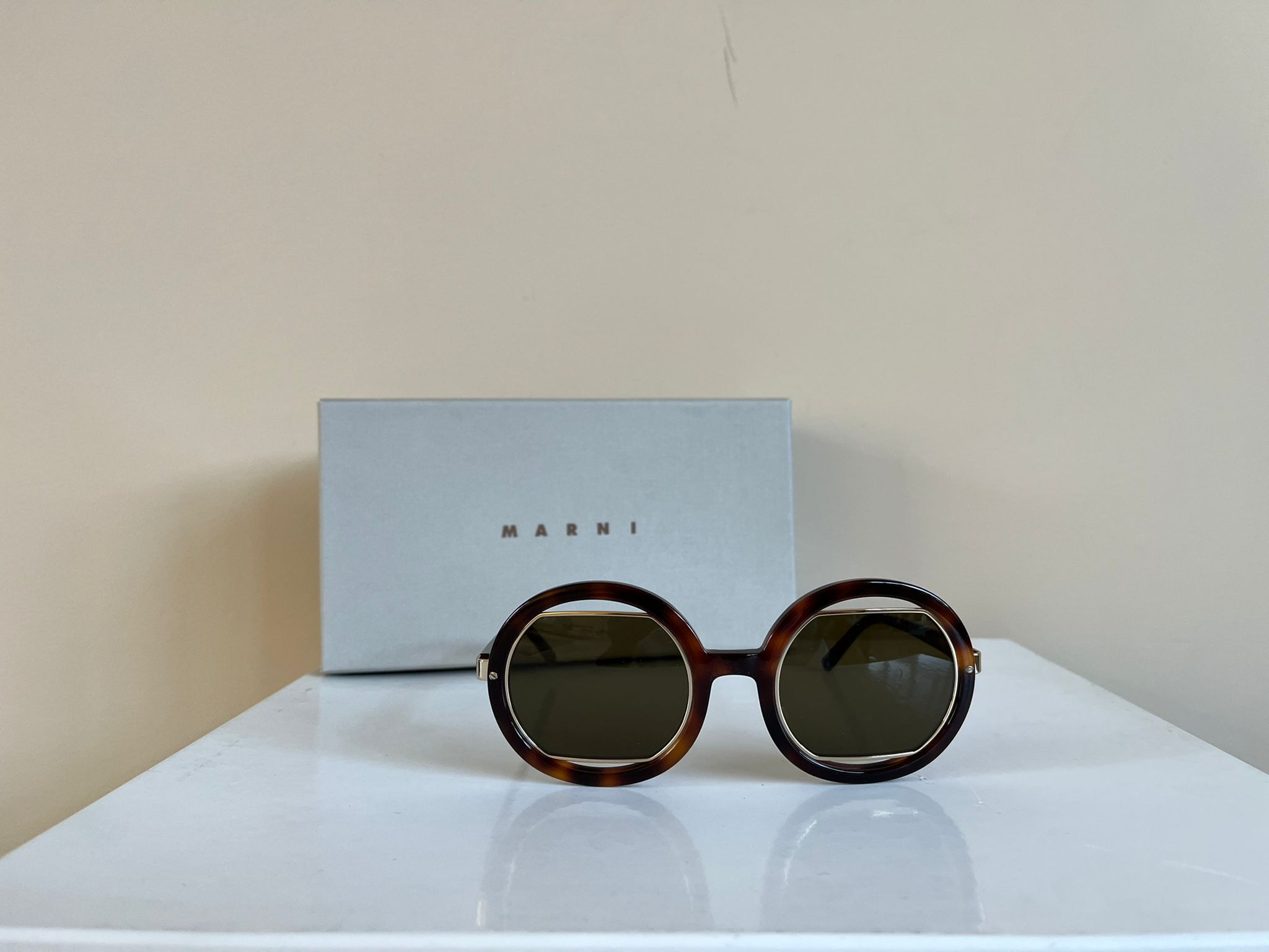 Marni Sunglasses in Brown - Multicolor Size ONE SIZE - 1 Thumbnail