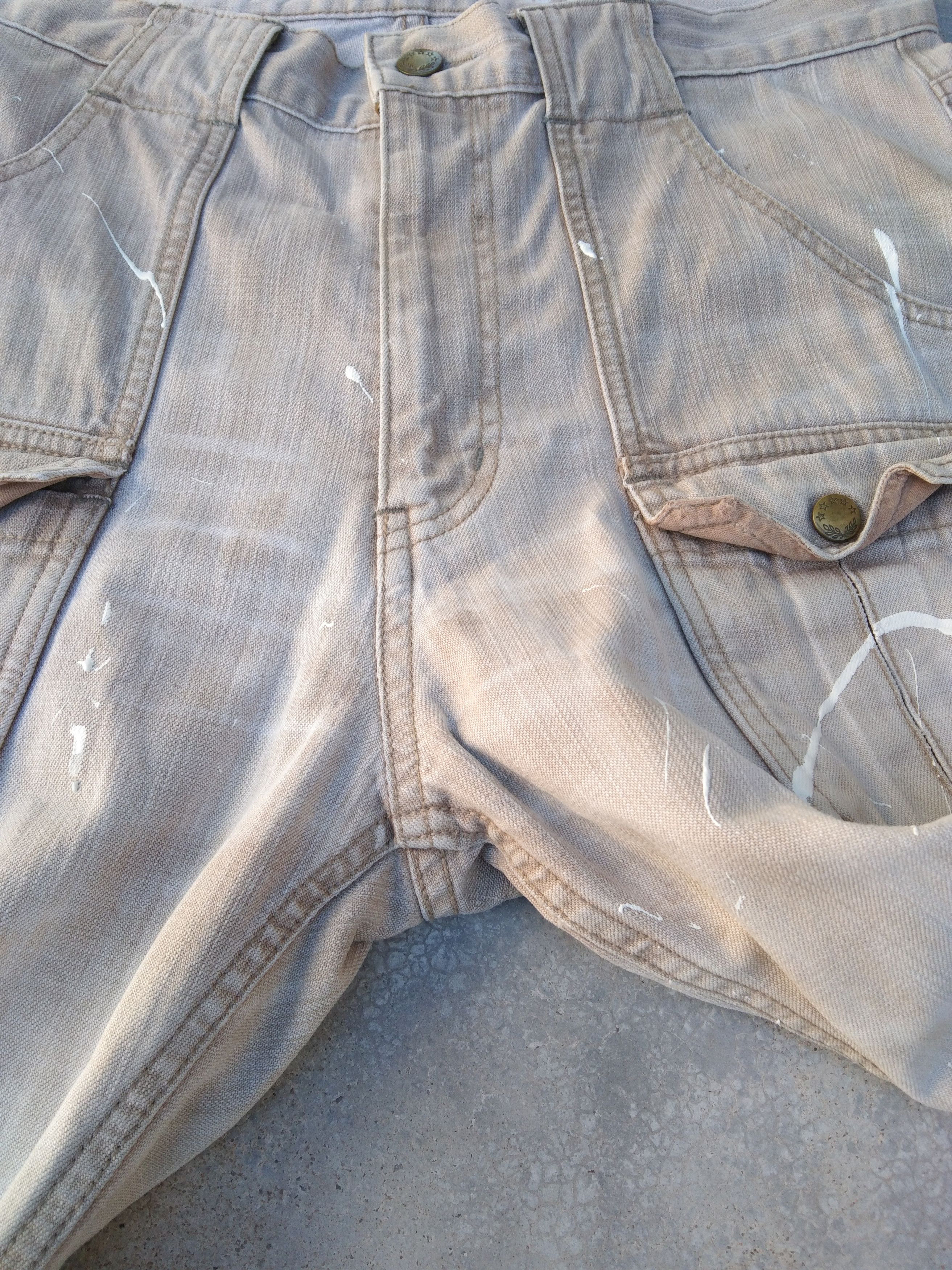 Japanese Brand Vintage Gowest Painter Bush Pants 34x31 Size US 34 / EU 50 - 6 Thumbnail