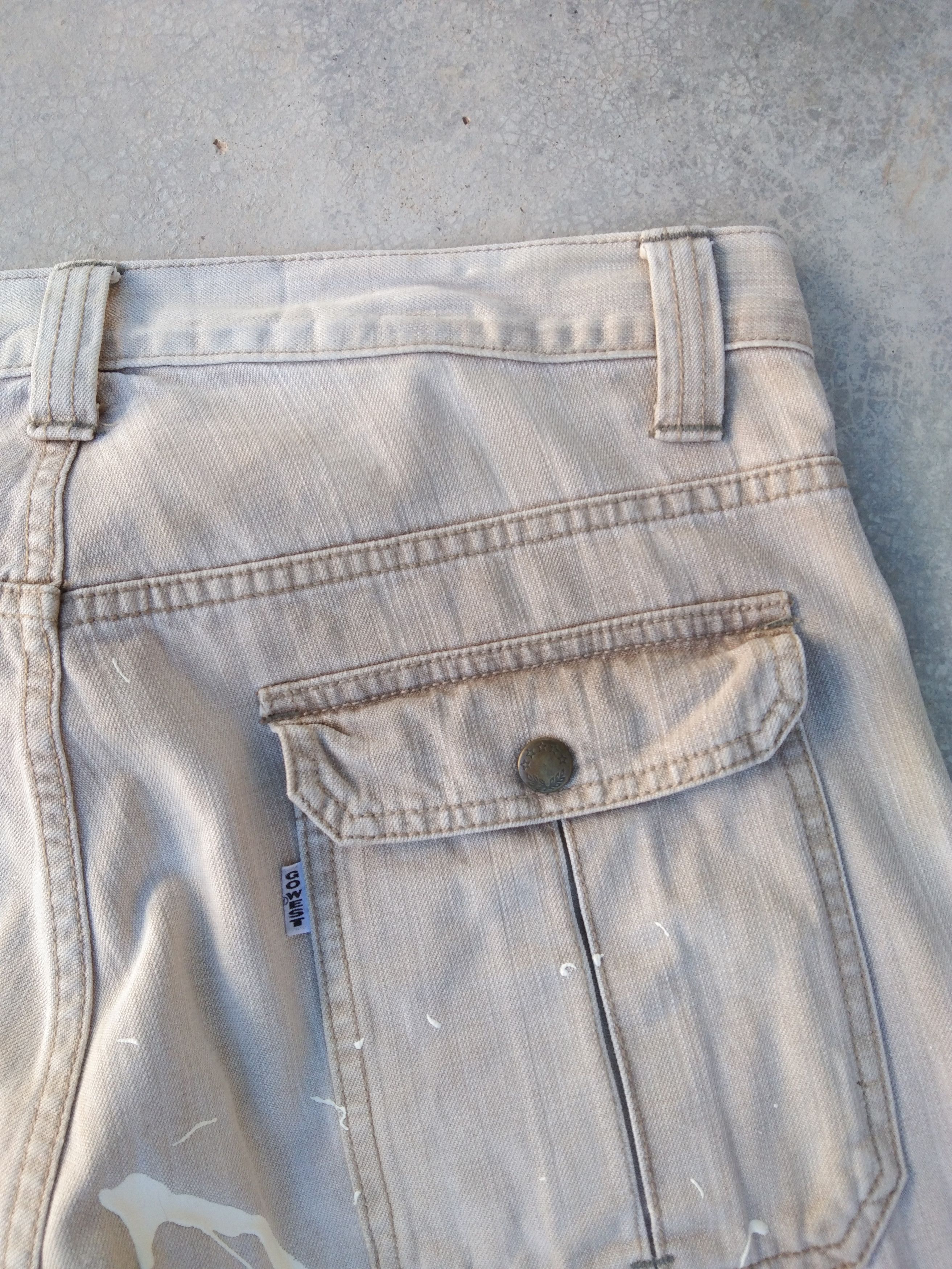 Japanese Brand Vintage Gowest Painter Bush Pants 34x31 Size US 34 / EU 50 - 4 Thumbnail