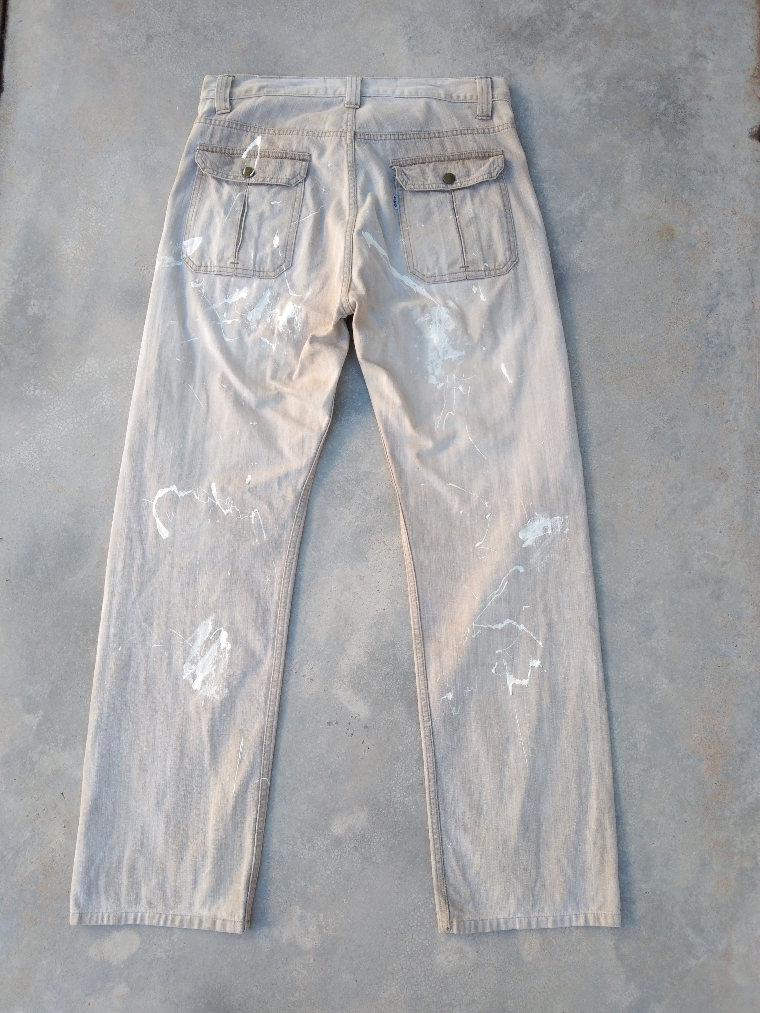 Japanese Brand Vintage Gowest Painter Bush Pants 34x31 Size US 34 / EU 50 - 2 Thumbnail