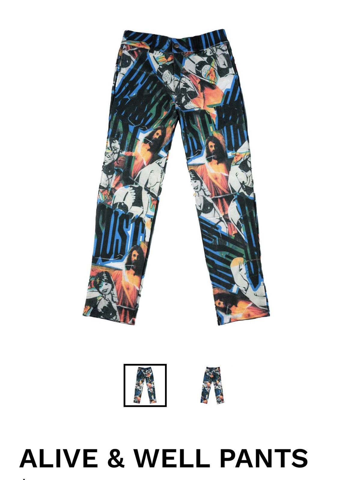 Half Evil Alive and Well Pants