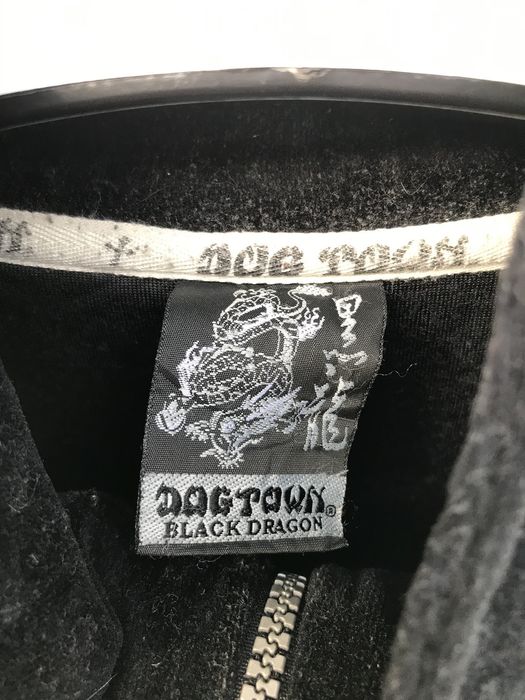Dogtown Dog town Black Dragon Oversized Jacket Grailed