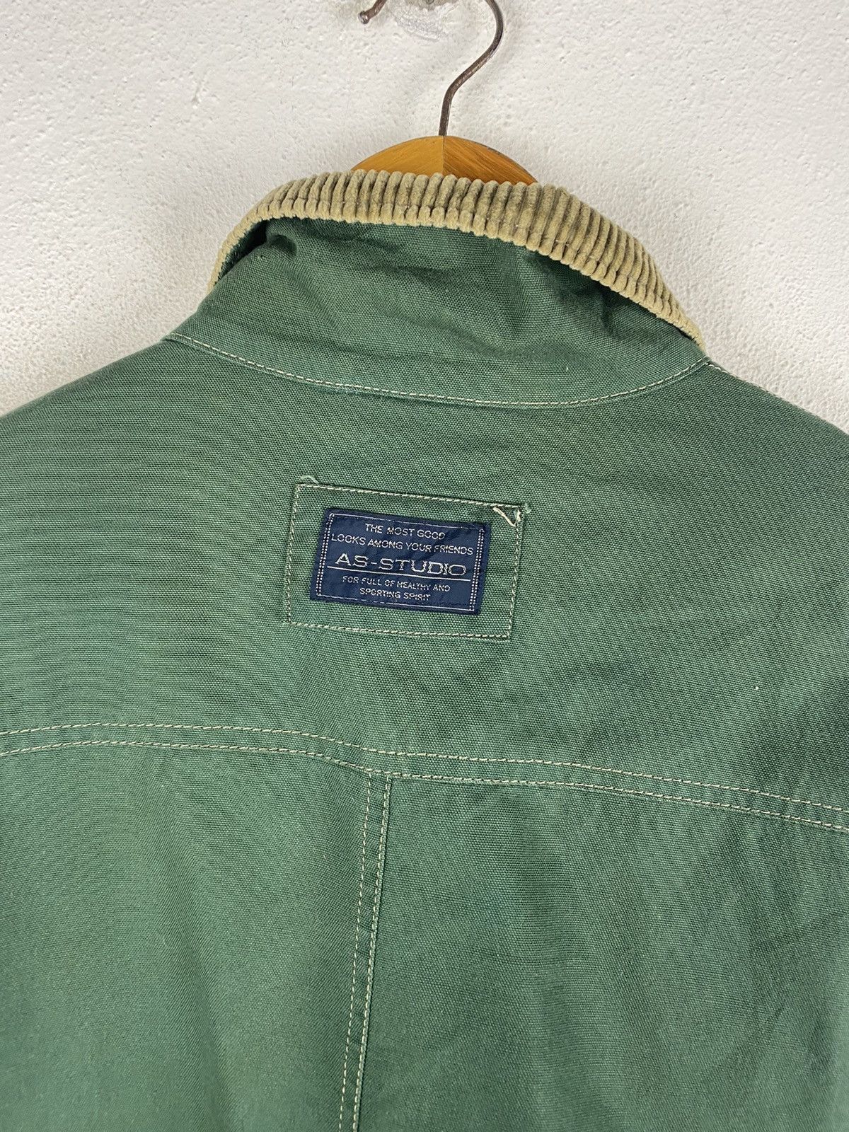 Japanese Brand A.S-STUDIO MEN CHORE JACKET MADE IN JAPAN Size US L / EU 52-54 / 3 - 6 Thumbnail