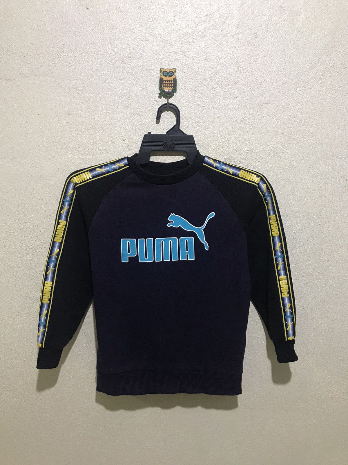 Puma Puma sweatshirt Big Logo Spellout size 140 fits S Size US S / EU 44-46 / 1 - 1 Thumbnail