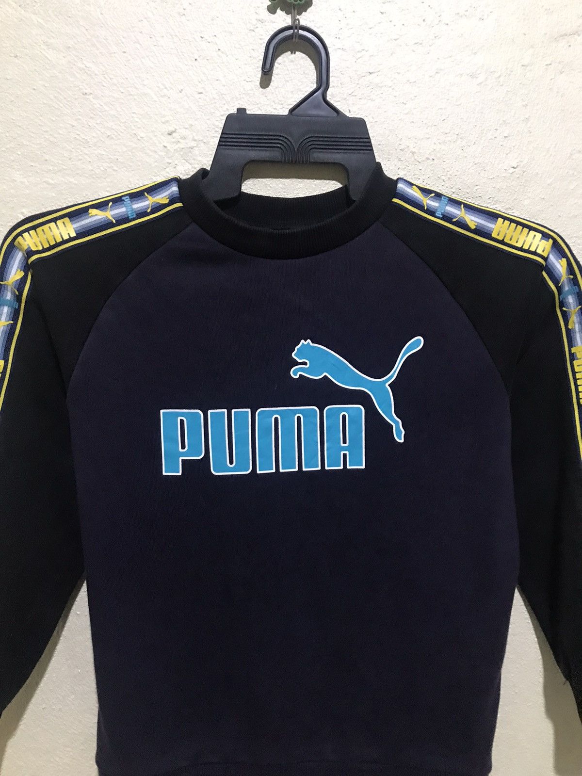 Puma Puma sweatshirt Big Logo Spellout size 140 fits S Size US S / EU 44-46 / 1 - 4 Thumbnail