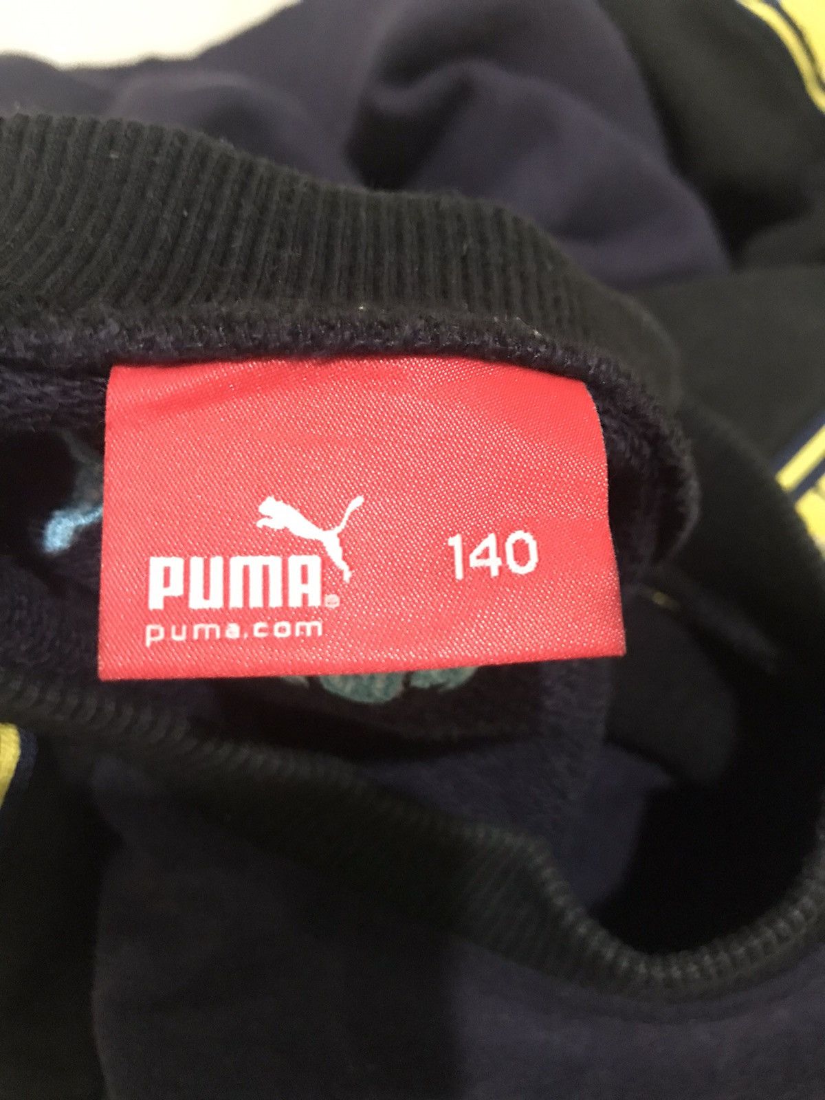 Puma Puma sweatshirt Big Logo Spellout size 140 fits S Size US S / EU 44-46 / 1 - 6 Thumbnail