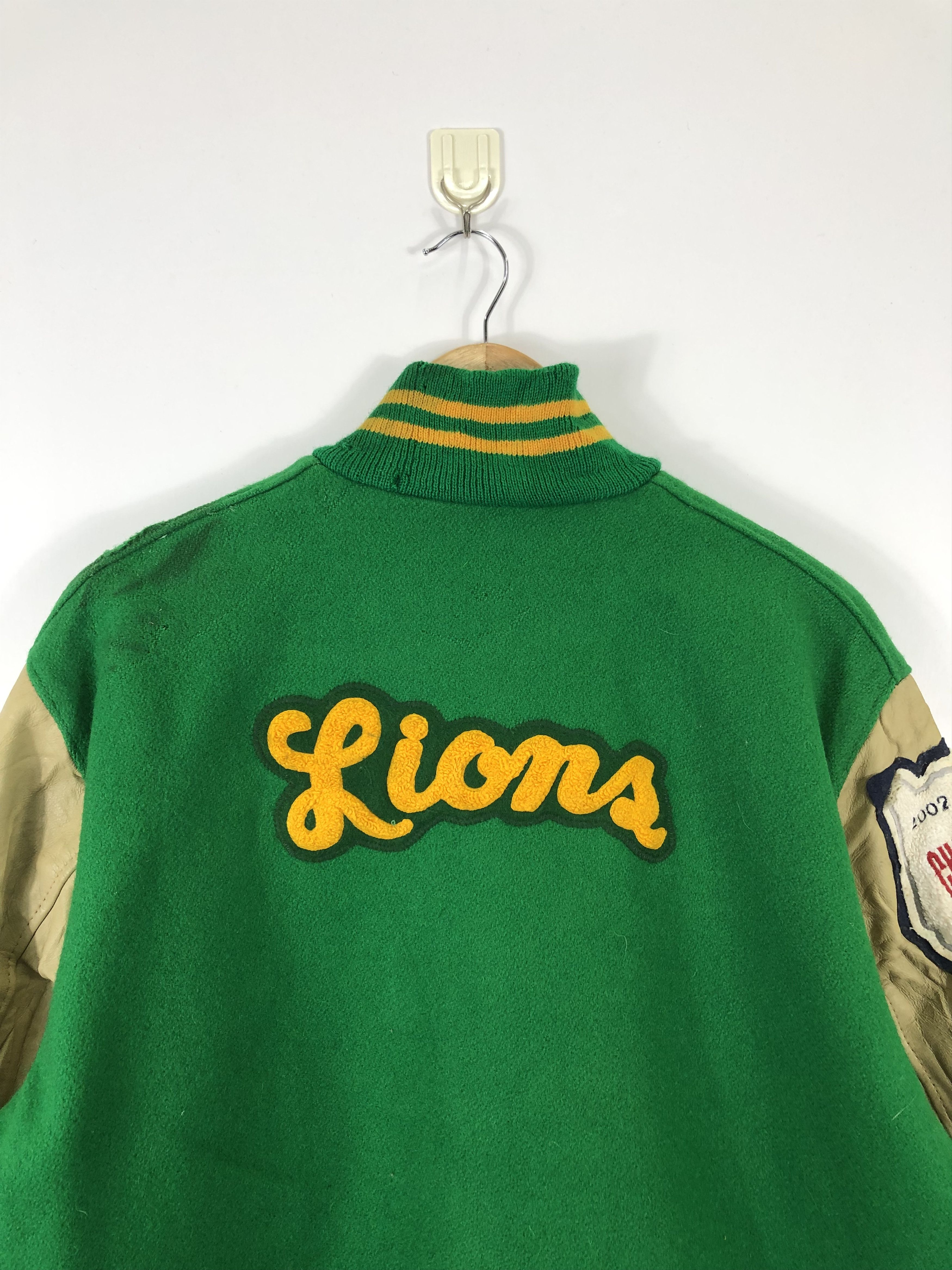 Vintage Vintage Lions Oregon Varsity Jacket Patches Leather V0216 Size US L / EU 52-54 / 3 - 4 Thumbnail