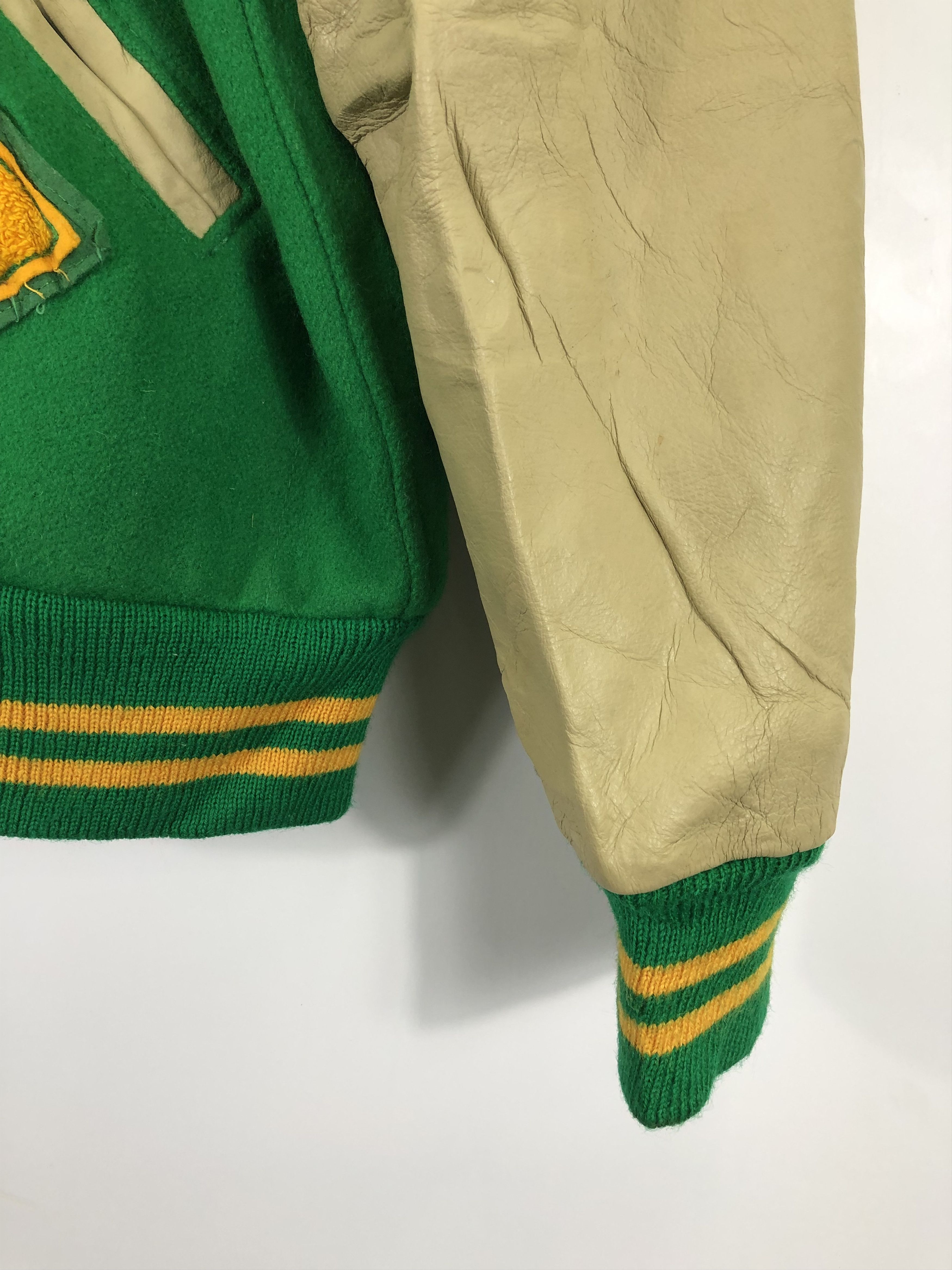 Vintage Vintage Lions Oregon Varsity Jacket Patches Leather V0216 Size US L / EU 52-54 / 3 - 10 Thumbnail