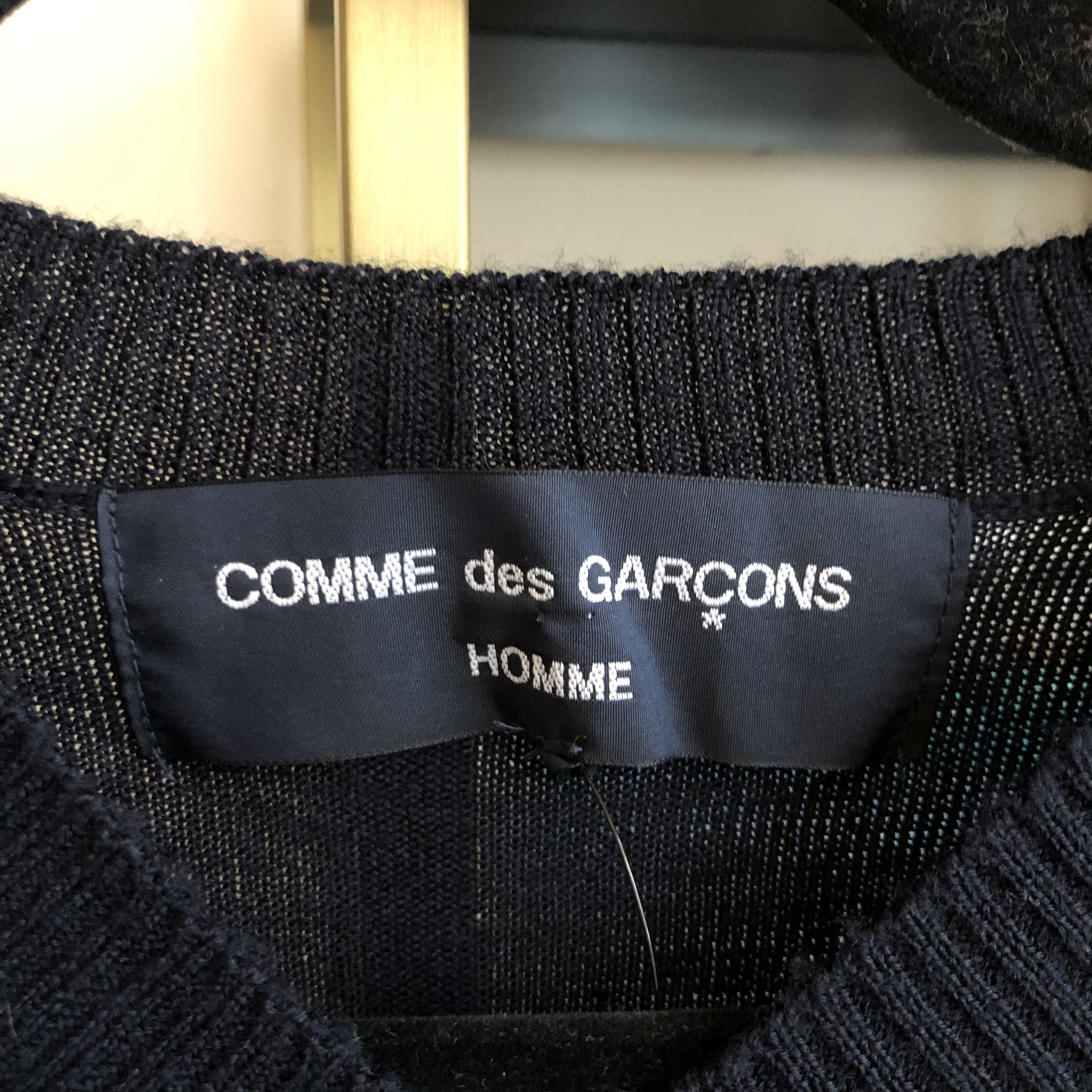 Comme des Garcons Homme Comme des Garcons HOMME CdGH Sweater Size US L / EU 52-54 / 3 - 3 Thumbnail