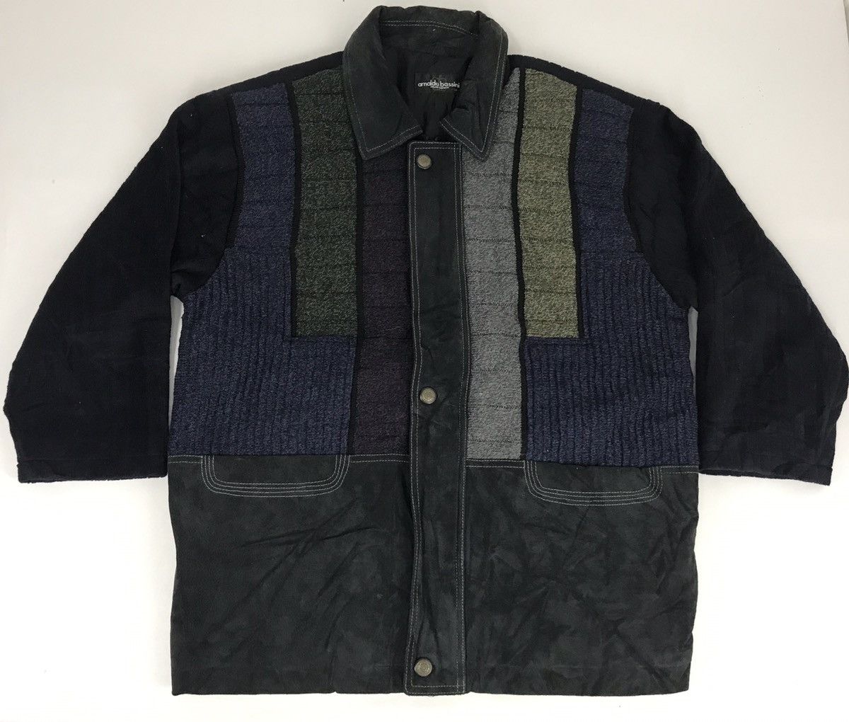 Vintage Arnaldo Bassini Italian Designer Patchworks Style Jacket | Grailed