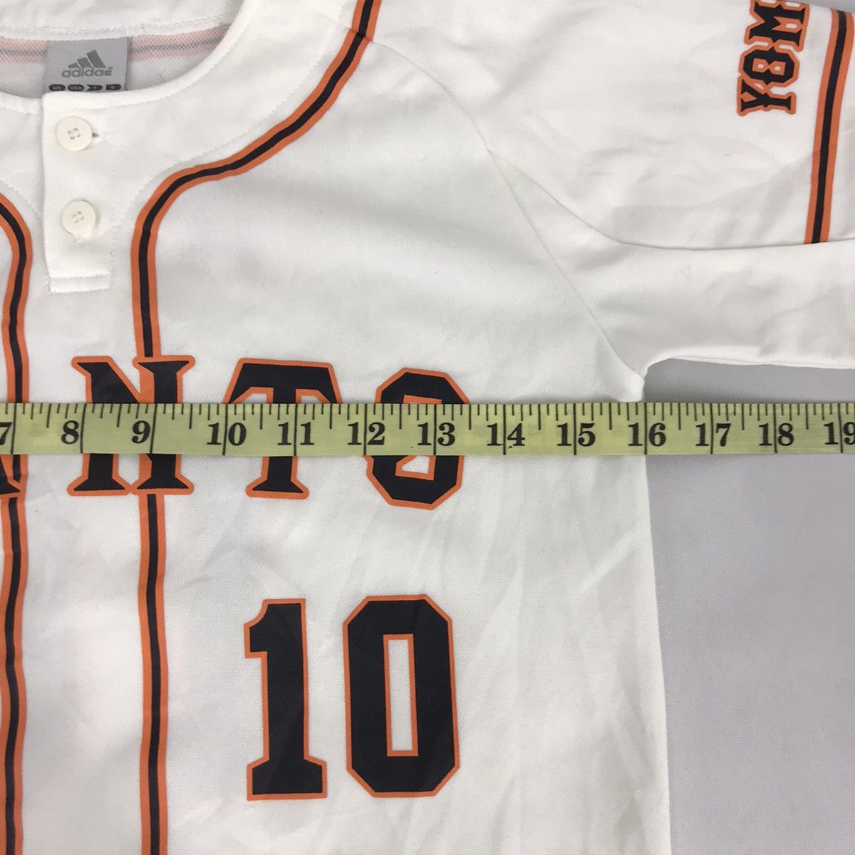 Adidas Vintage Jersey Adidas Giants Abe 10 Baseball Mlb Big Logo Size XS / US 0-2 / IT 36-38 - 6 Thumbnail