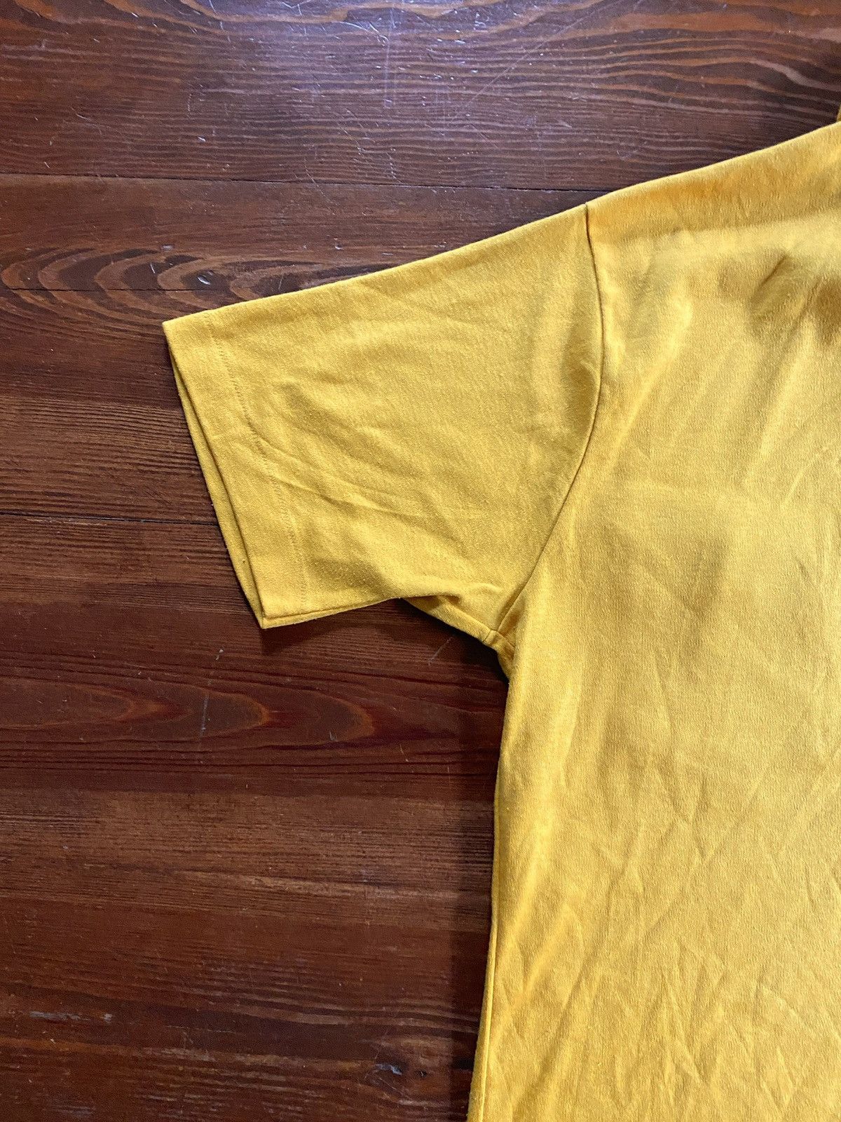 Retrofit Vintage 50’s Amati By Barclay Yellow Single Stitch Polo Size US S / EU 44-46 / 1 - 12 Thumbnail