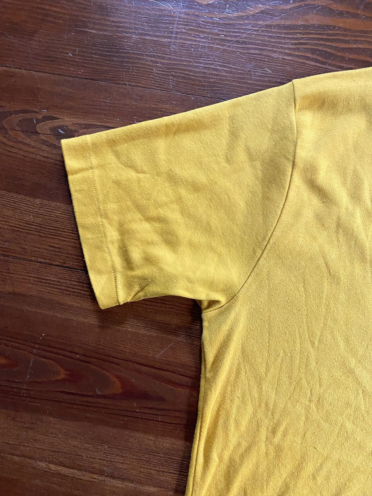 Retrofit Vintage 50’s Amati By Barclay Yellow Single Stitch Polo Size US S / EU 44-46 / 1 - 6 Thumbnail