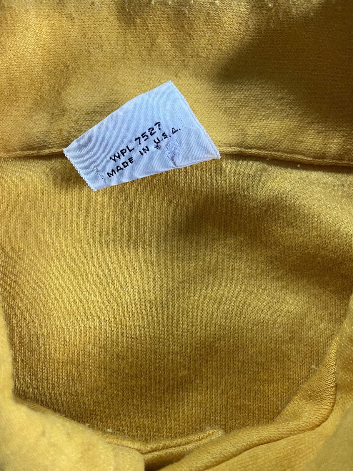 Retrofit Vintage 50’s Amati By Barclay Yellow Single Stitch Polo Size US S / EU 44-46 / 1 - 9 Thumbnail