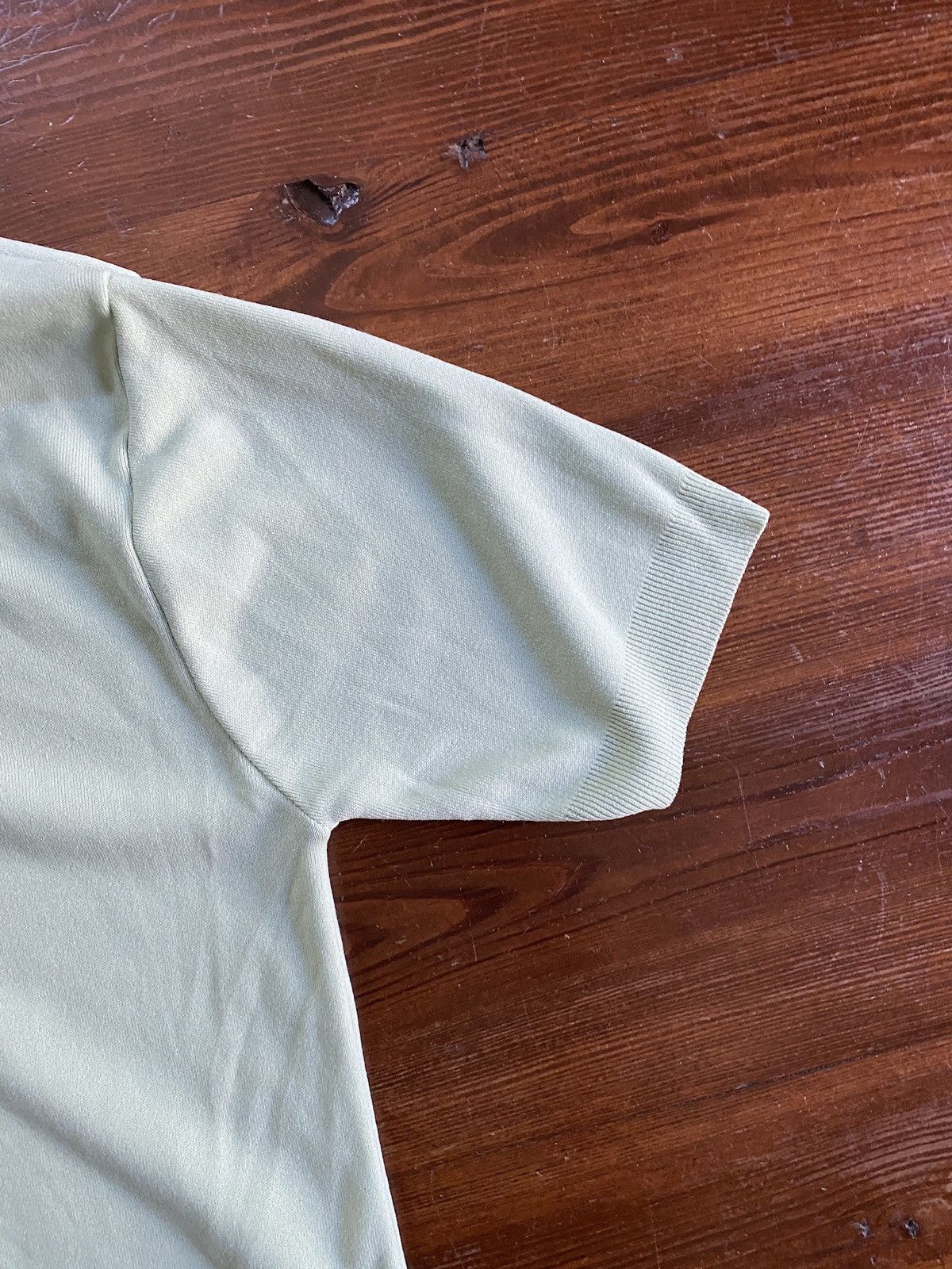 Retrofit Vintage 60’s KMart Mint Green Short Sleeve Polo Size US M / EU 48-50 / 2 - 11 Thumbnail