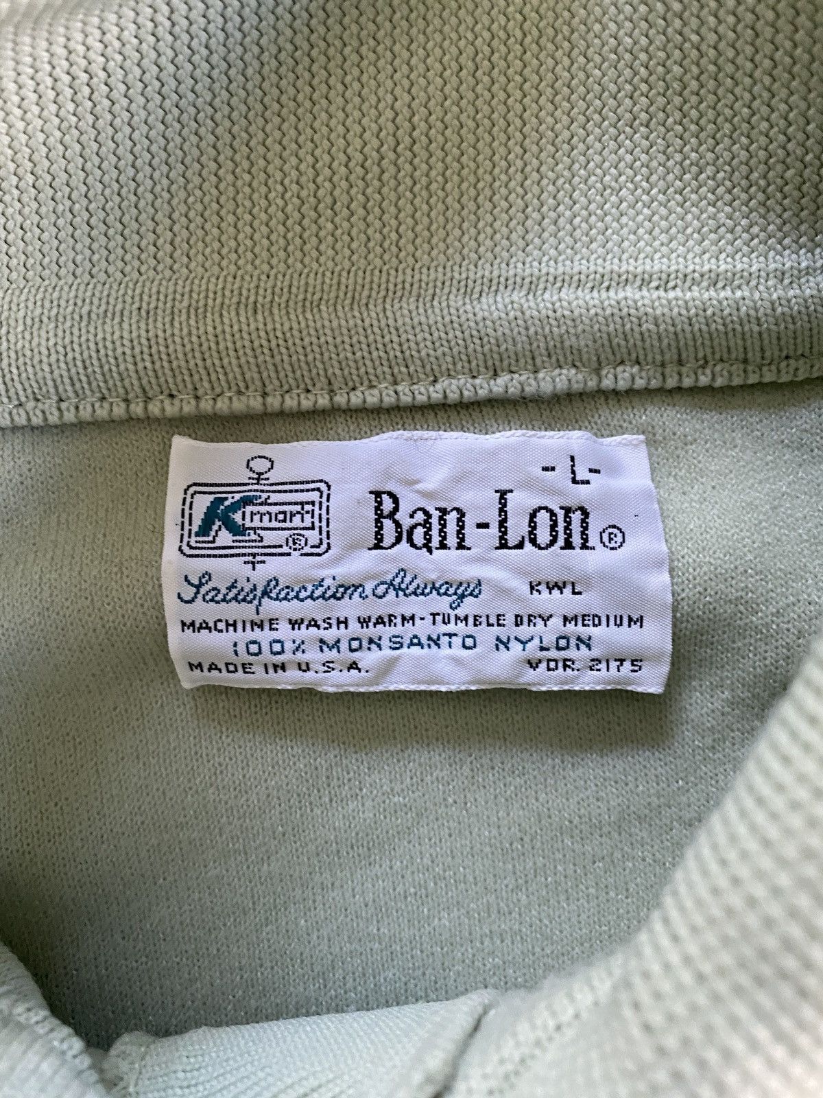 Retrofit Vintage 60’s KMart Mint Green Short Sleeve Polo Size US M / EU 48-50 / 2 - 7 Thumbnail