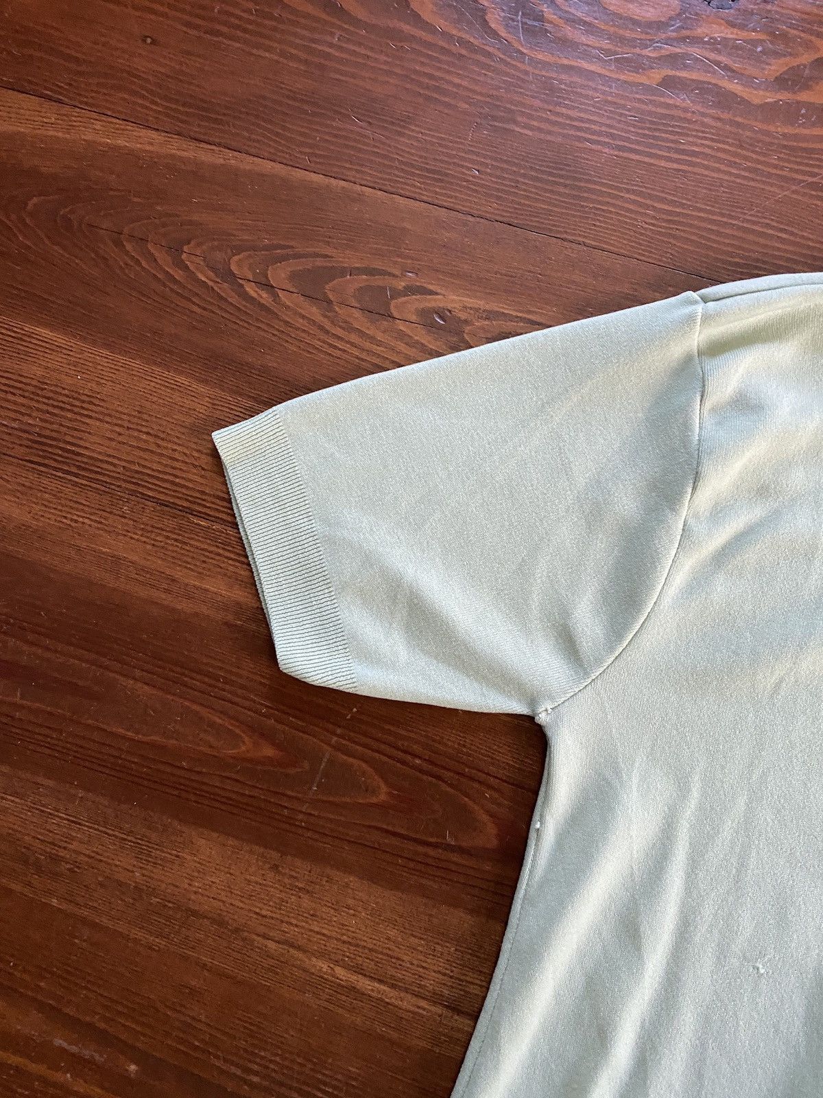 Retrofit Vintage 60’s KMart Mint Green Short Sleeve Polo Size US M / EU 48-50 / 2 - 12 Thumbnail