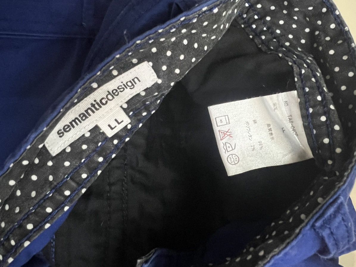 Japanese Brand × Seditionaries 🔥NEED GONE🔥SEMANTIC DESIGN CARGO PANTS 8 POCKET SLIMFIT Size US 34 / EU 50 - 14 Thumbnail