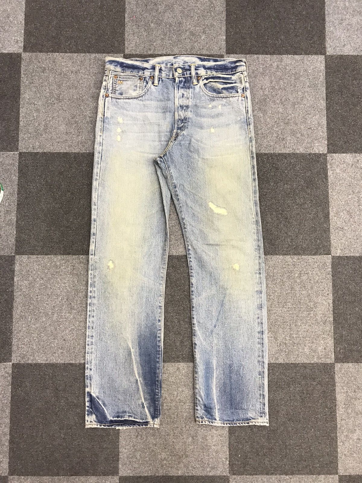 Vintage RRL Dirty Distressed Selvedge Jeans