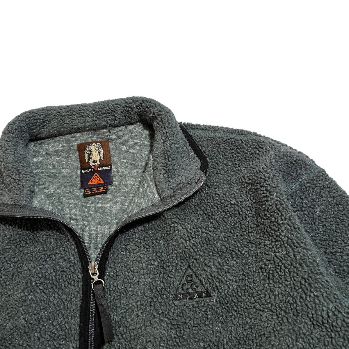 Nike ACG × Vintage Vintage Nike ACG Shag Deep Pile Jacket Size US XL / EU 56 / 4 - 2 Thumbnail