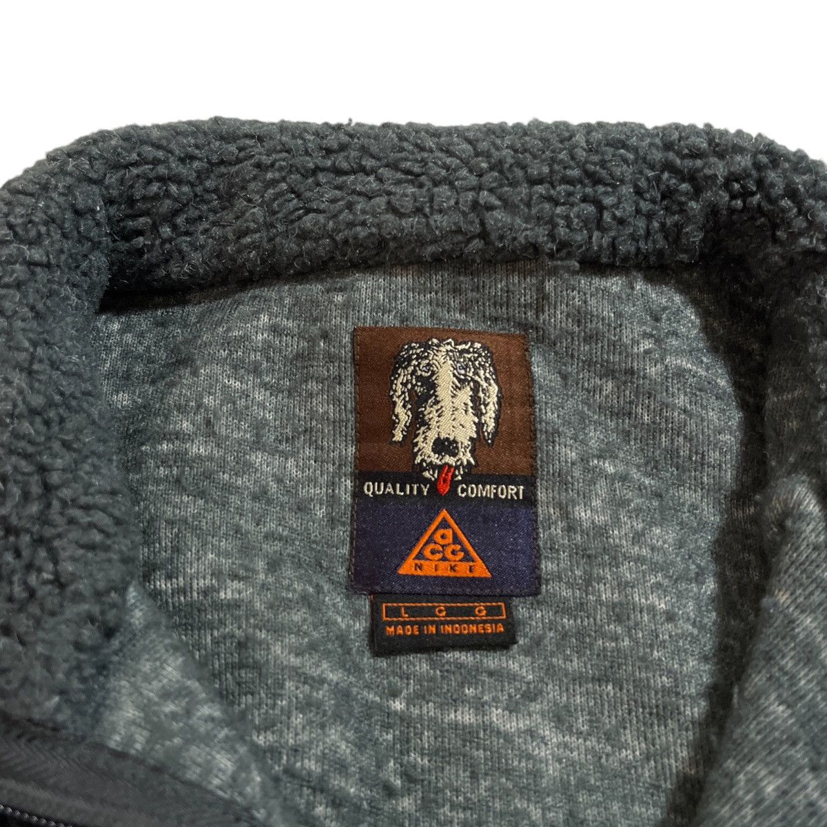 Nike ACG × Vintage Vintage Nike ACG Shag Deep Pile Jacket Size US XL / EU 56 / 4 - 3 Thumbnail