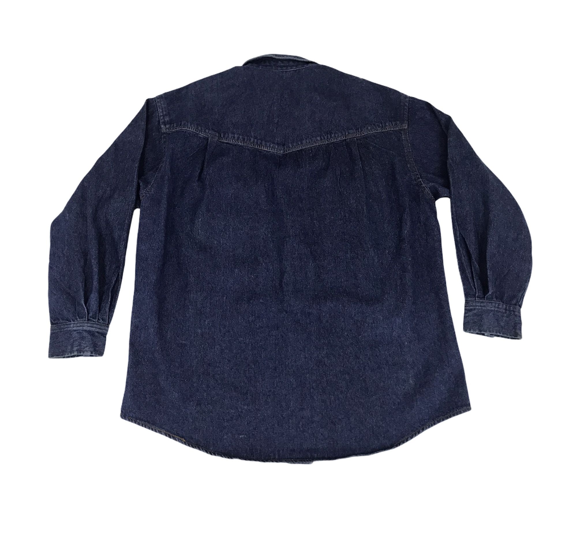 Japanese Brand Simree Denim Jacket Double Pockets Classic Trucker Vintage Size US L / EU 52-54 / 3 - 2 Thumbnail