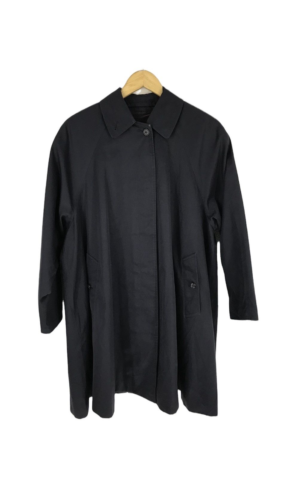 Burberry 🔥Burberry Prorsum Navy Blue Trech Coat Made In England Size US M / EU 48-50 / 2 - 1 Thumbnail