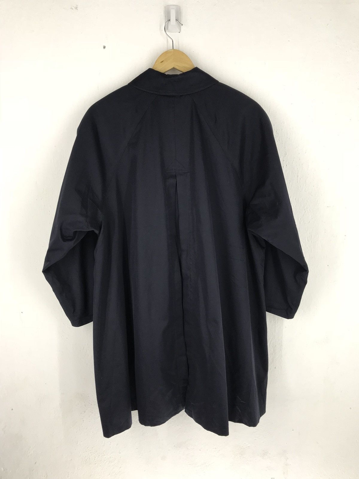 Burberry 🔥Burberry Prorsum Navy Blue Trech Coat Made In England Size US M / EU 48-50 / 2 - 7 Thumbnail