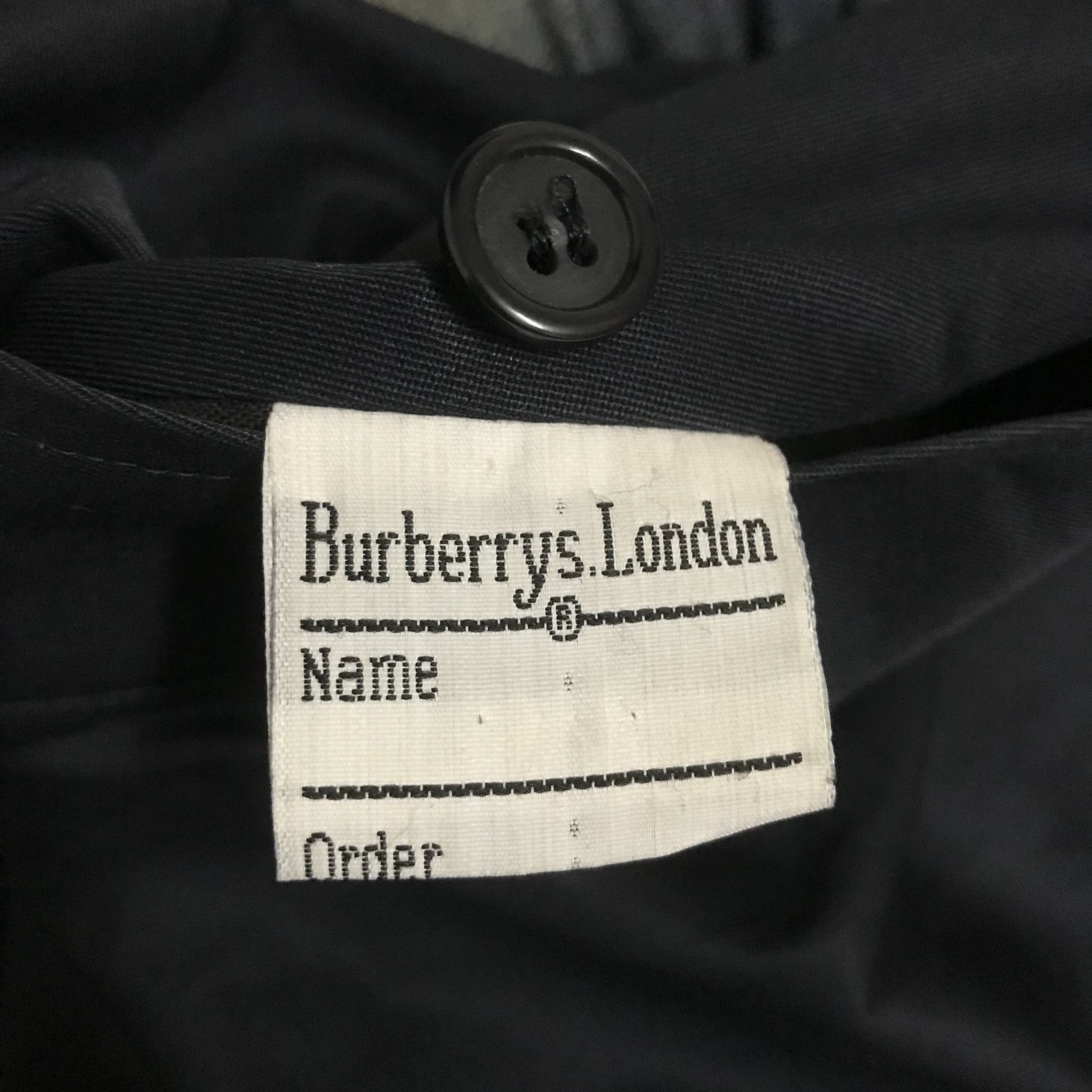 Burberry 🔥Burberry Prorsum Navy Blue Trech Coat Made In England Size US M / EU 48-50 / 2 - 12 Thumbnail