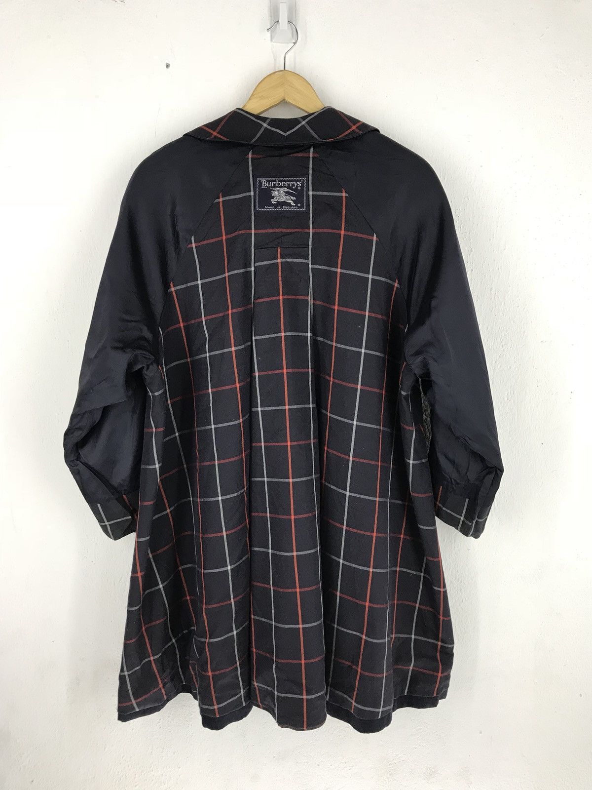 Burberry 🔥Burberry Prorsum Navy Blue Trech Coat Made In England Size US M / EU 48-50 / 2 - 4 Thumbnail