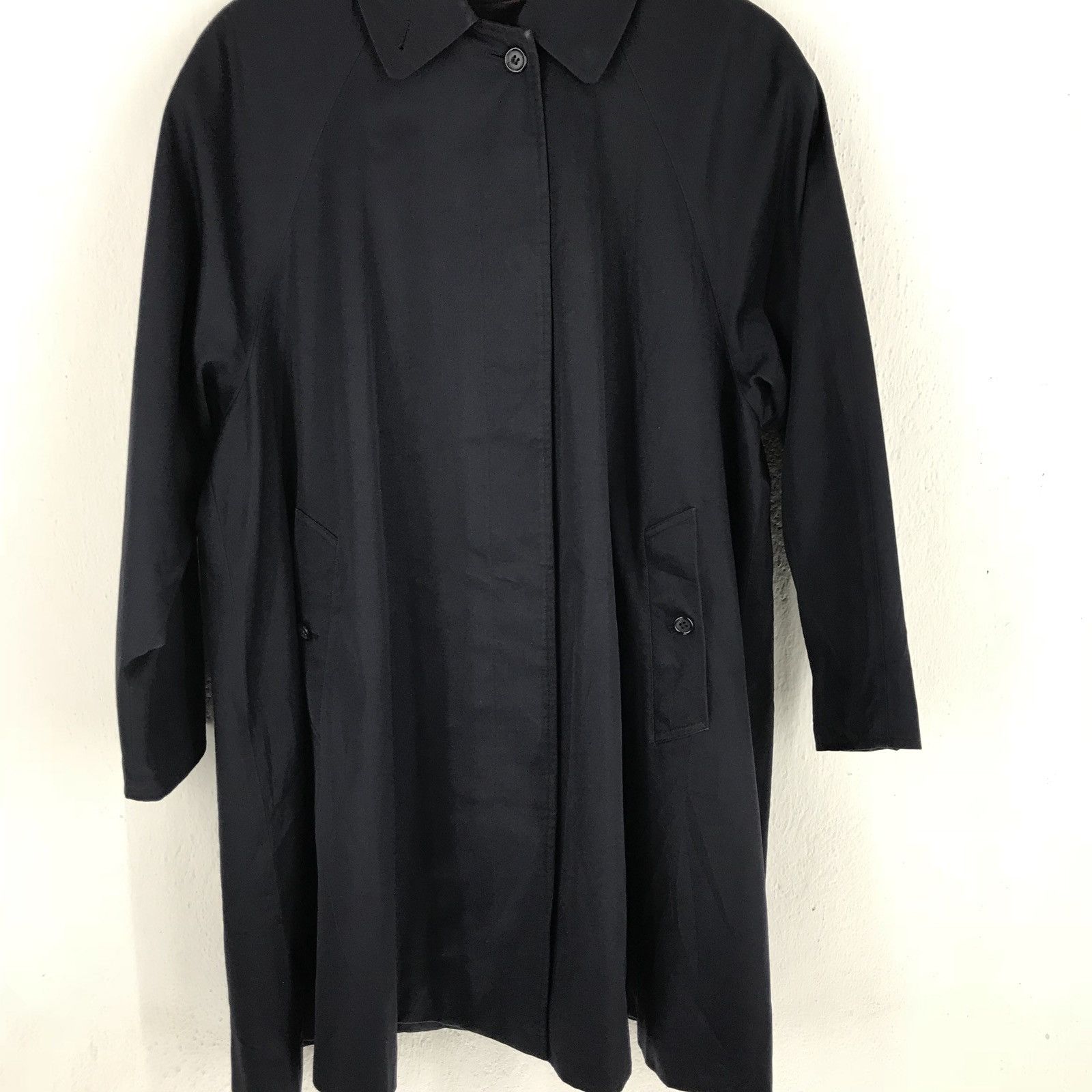 Burberry 🔥Burberry Prorsum Navy Blue Trech Coat Made In England Size US M / EU 48-50 / 2 - 6 Thumbnail