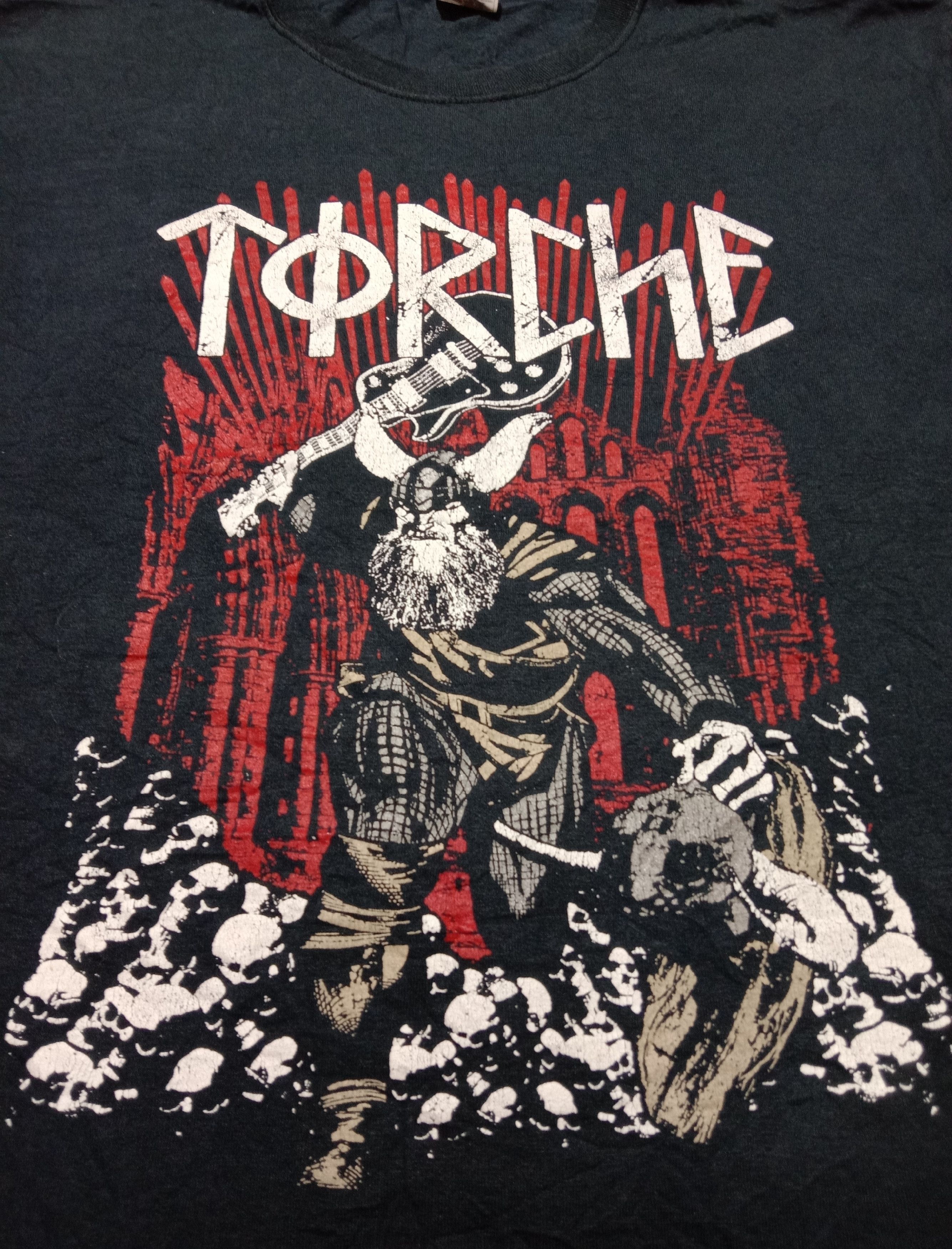 Band Tees × Fruit Of The Loom × Vintage Torche American Heavy Metal Band Tees Big Print Cover Size US L / EU 52-54 / 3 - 1 Thumbnail