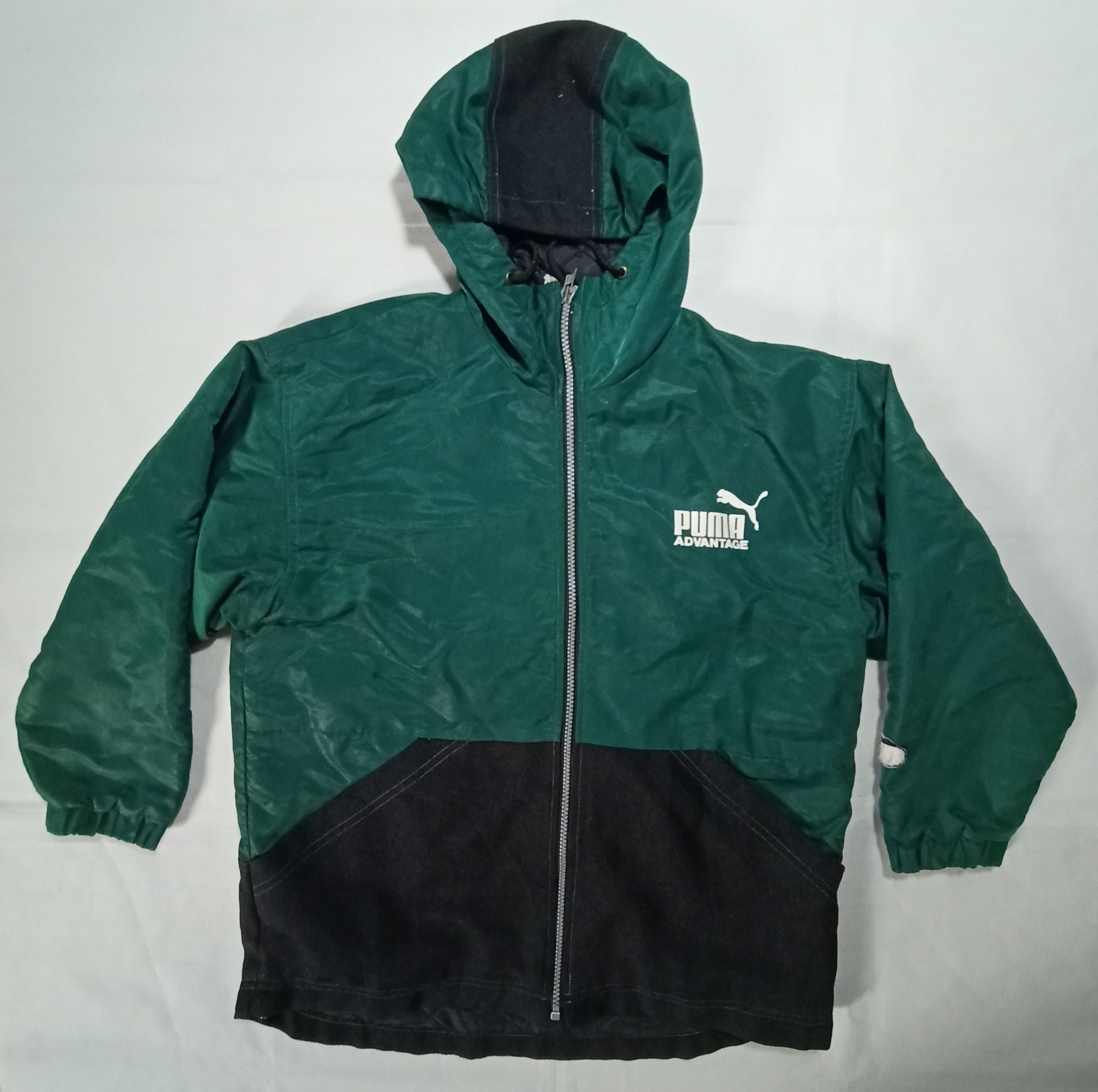 Puma Puma Advantage Parka Long Jacket Raincoat Zipper Hoodie Size US M / EU 48-50 / 2 - 2 Thumbnail