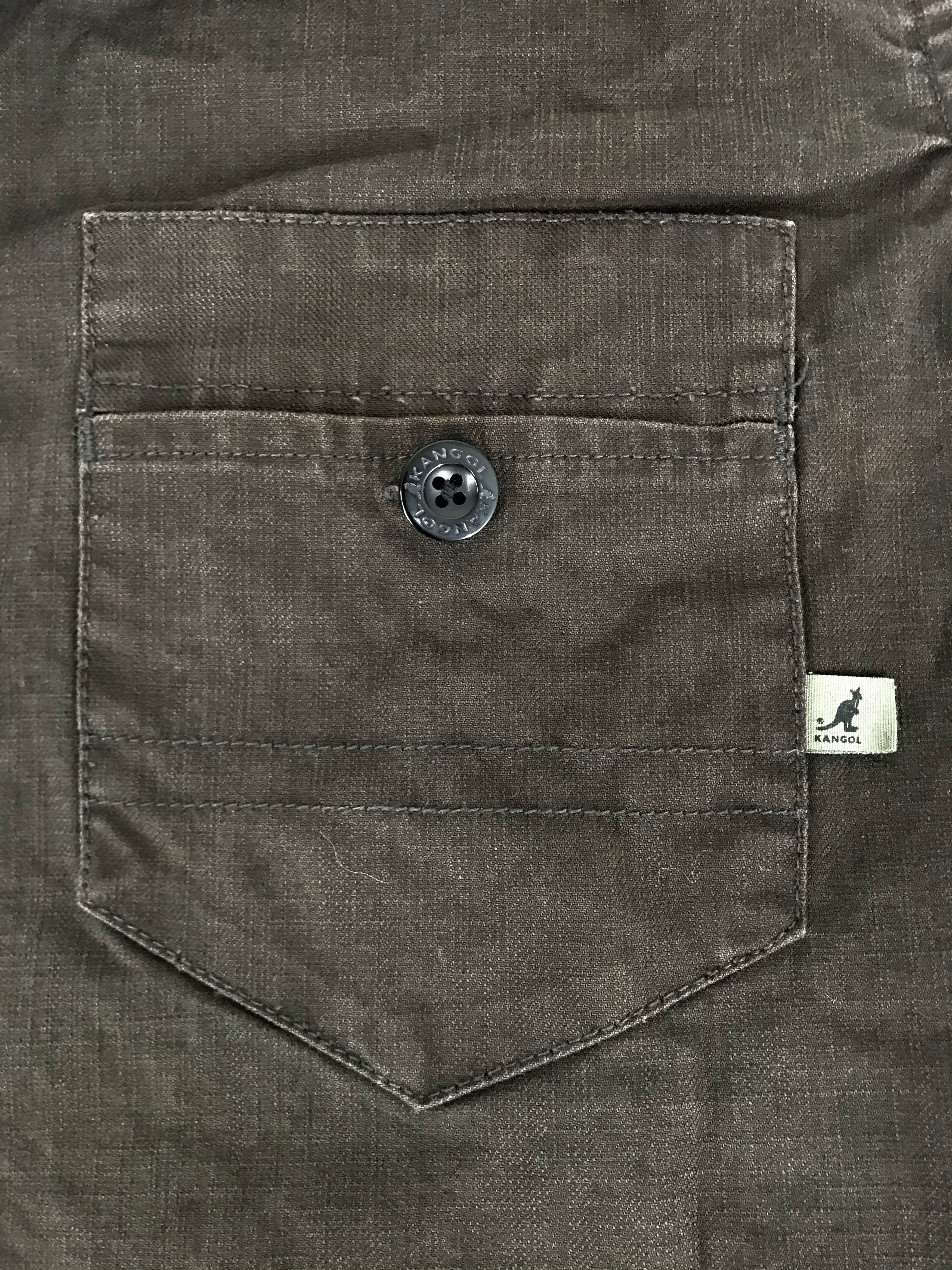 Designer Vintage Kangol Blue Label Work Denim Khakis Wear Size US L / EU 52-54 / 3 - 3 Thumbnail