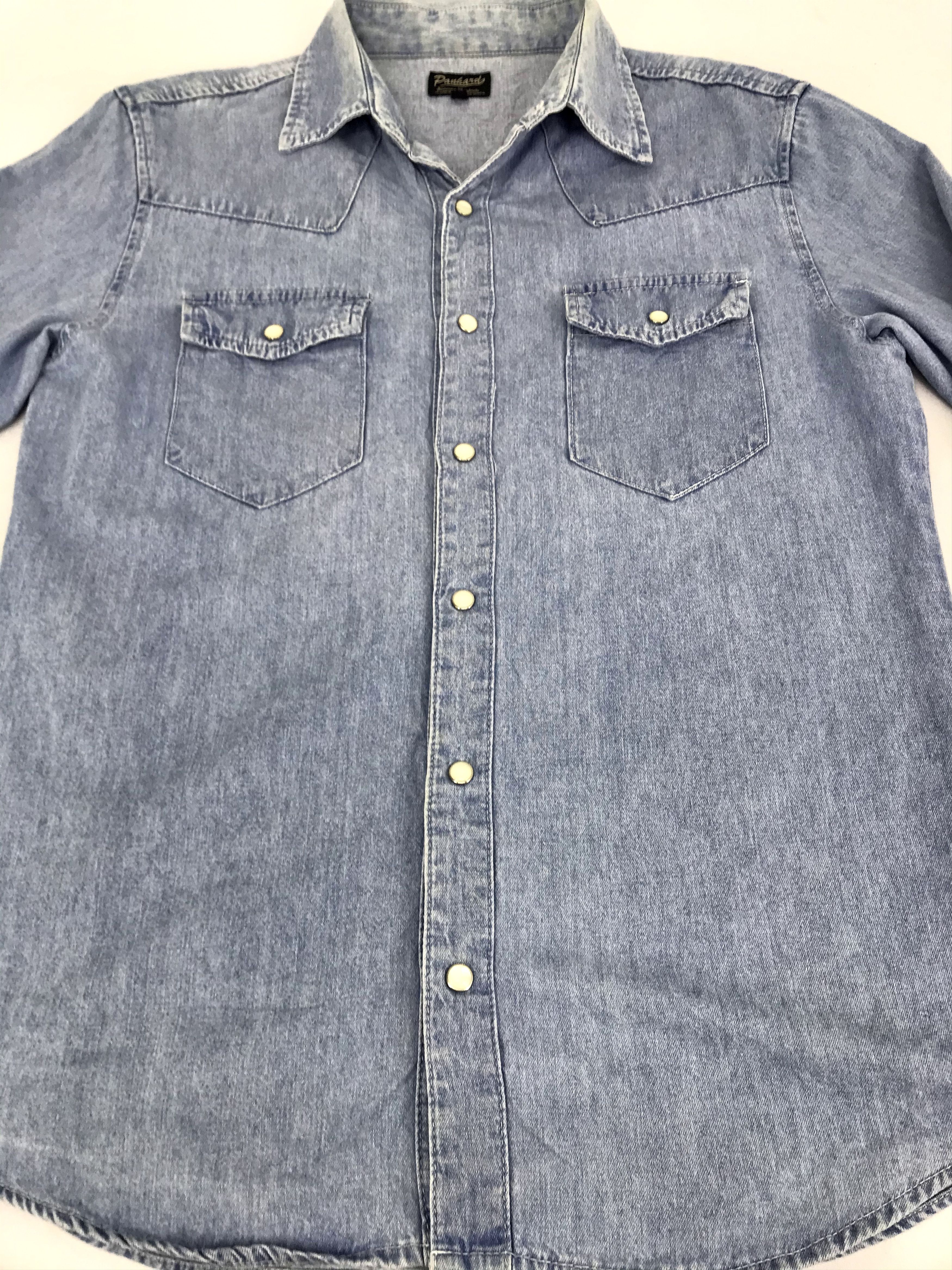 Vintage Vintage Style Panhard Brand Western Denim Jeans Flannel Size US M / EU 48-50 / 2 - 3 Thumbnail