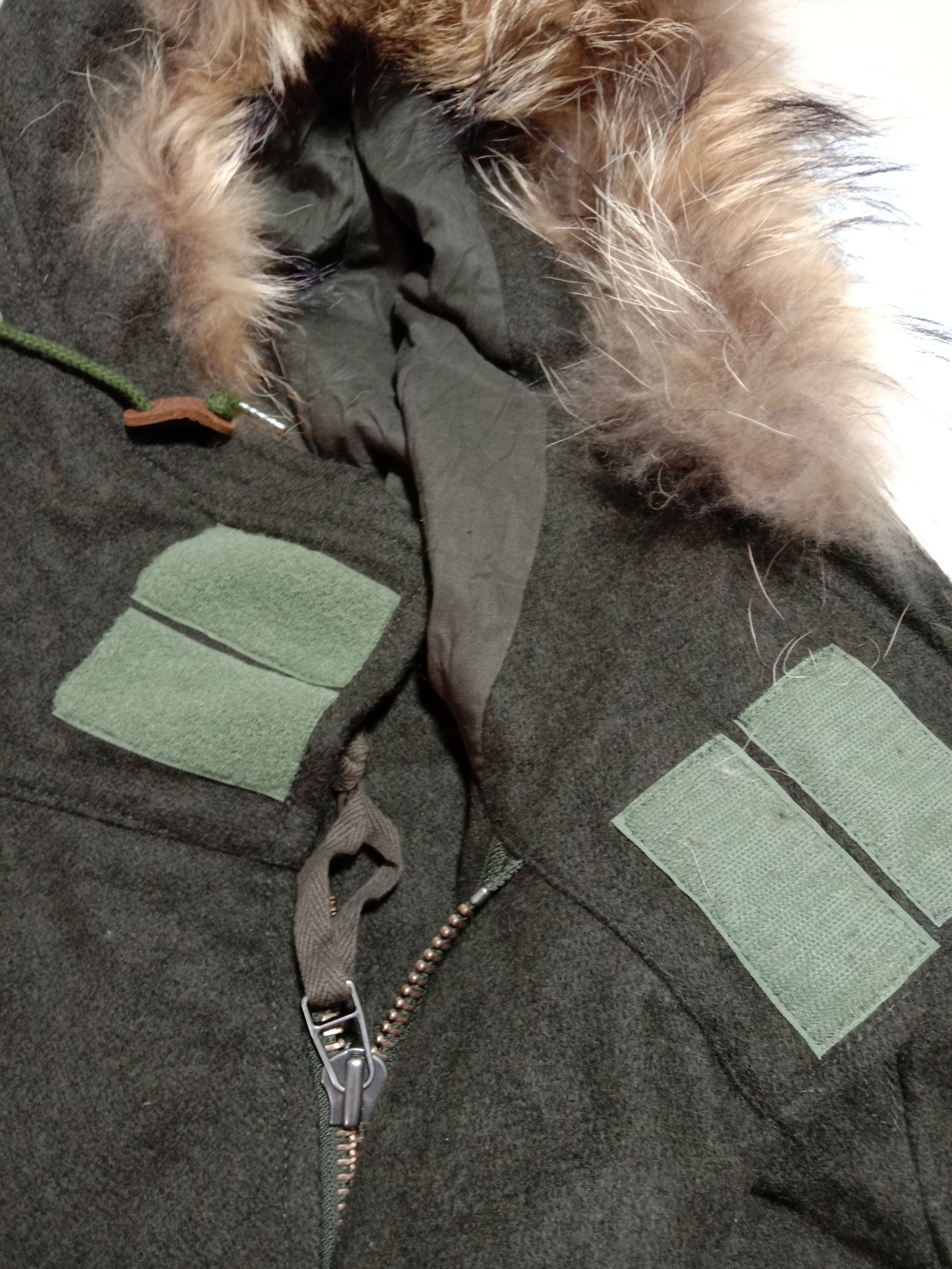 Beams Plus Beams Denim Military Winter Jacket With Raccoon Hoodie Size US M / EU 48-50 / 2 - 4 Thumbnail