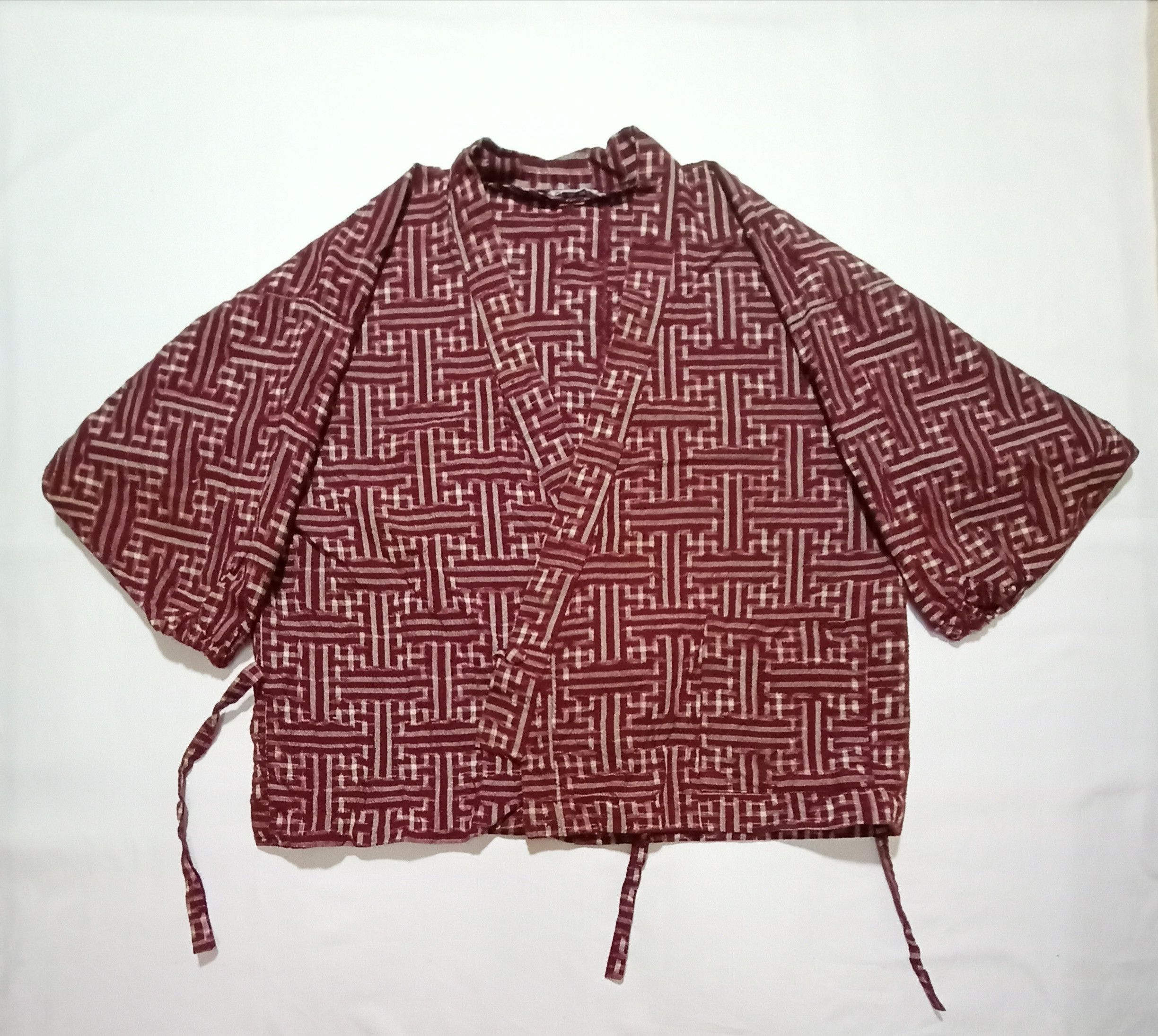 Japanese Brand Vintage Kimono Haseo Jinbei Haori Japanese Cardigan Happi Size M / US 6-8 / IT 42-44 - 1 Thumbnail