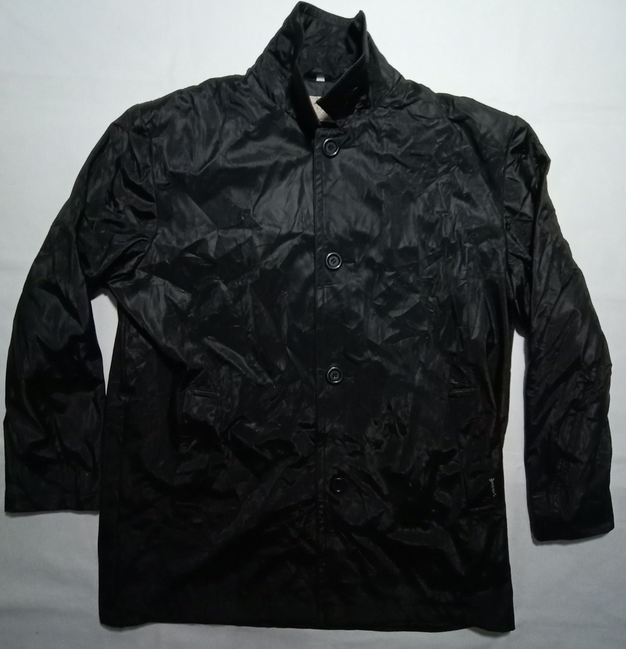 Armani × Emporio Armani × Giorgio Armani Emporio Armani Raincoat Jacket Zip Up Sweatshirt Size US L / EU 52-54 / 3 - 1 Thumbnail