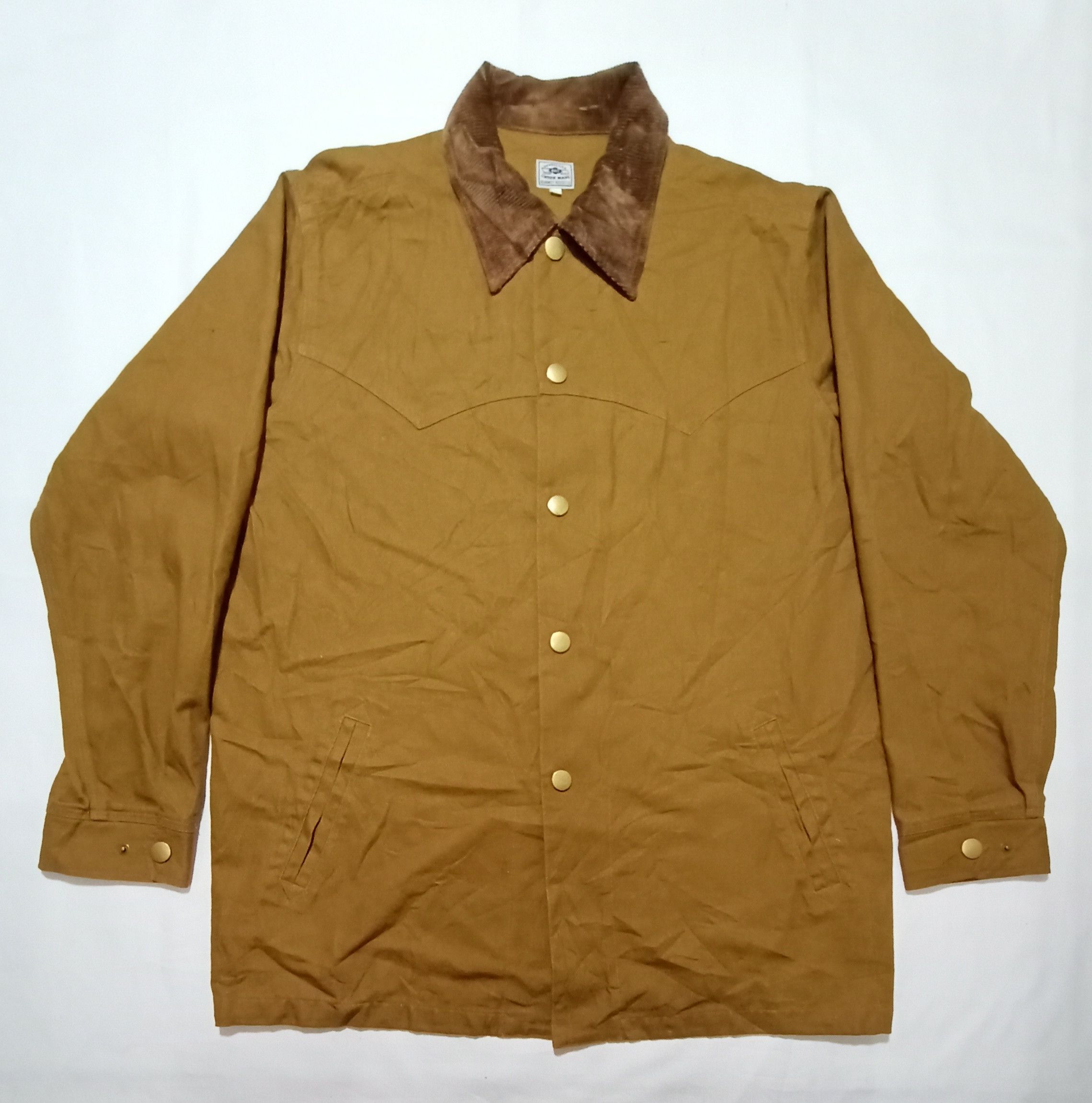 Other Kearney House Union Made Brown Workwear Denim Jacket Size US L / EU 52-54 / 3 - 1 Thumbnail