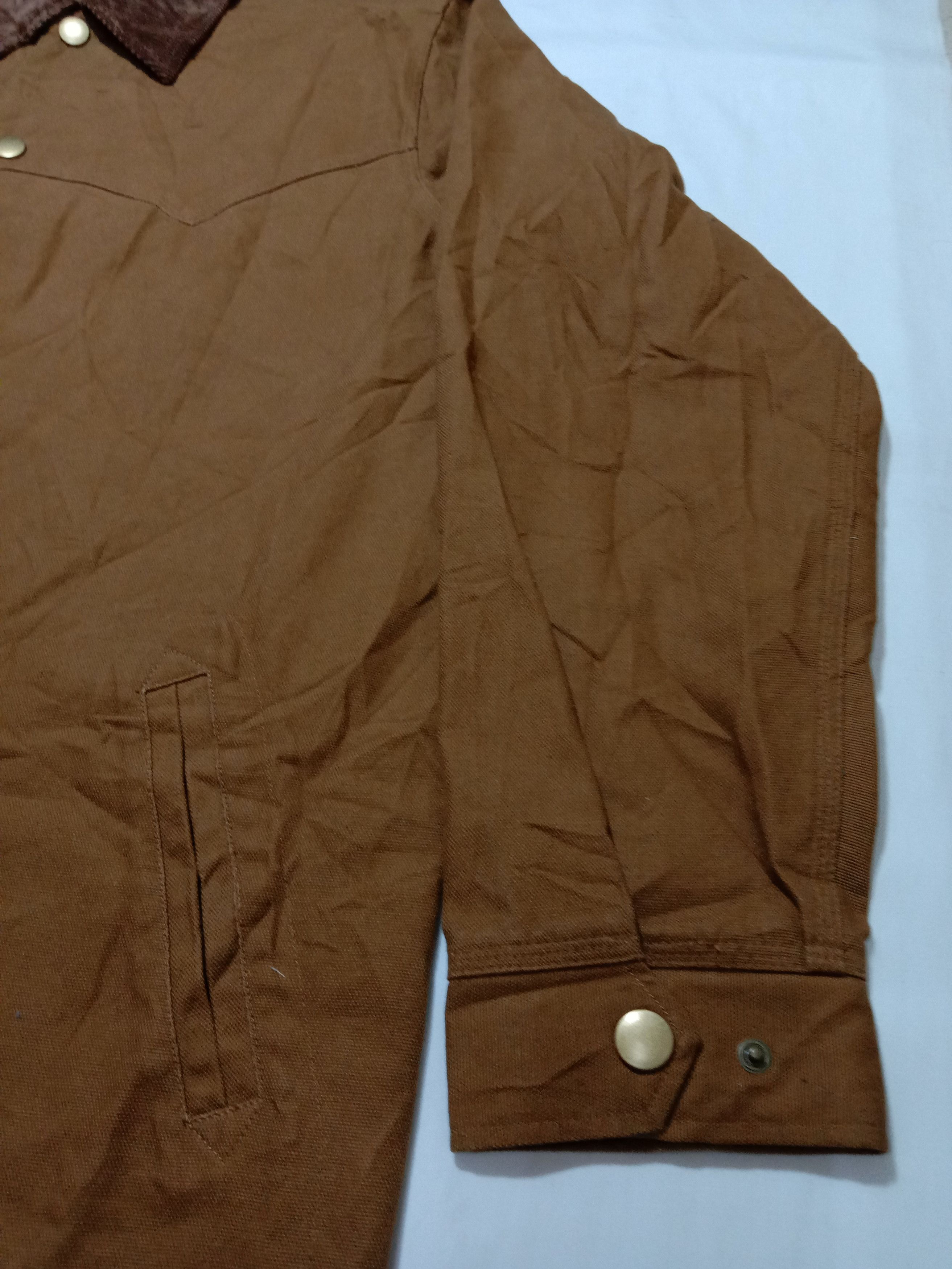 Other Kearney House Union Made Brown Workwear Denim Jacket Size US L / EU 52-54 / 3 - 8 Thumbnail
