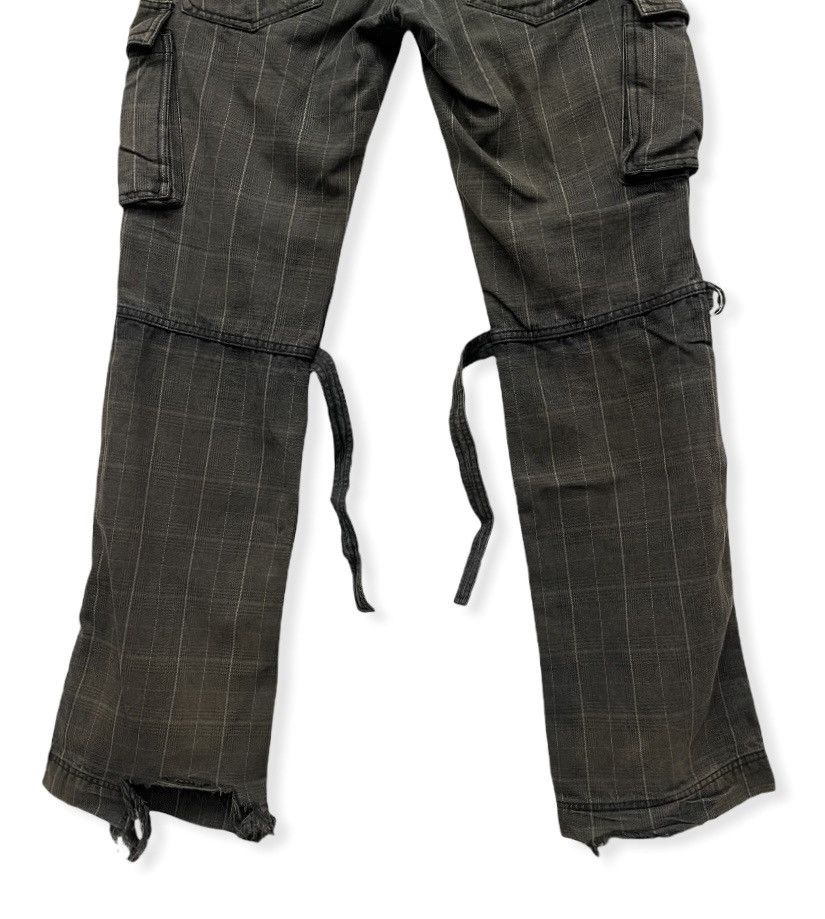 Nicole Club 🔥NICOLE Mudmax Worn-out Thrashed Leg Punk Bondage Cargo Size US 30 / EU 46 - 3 Thumbnail