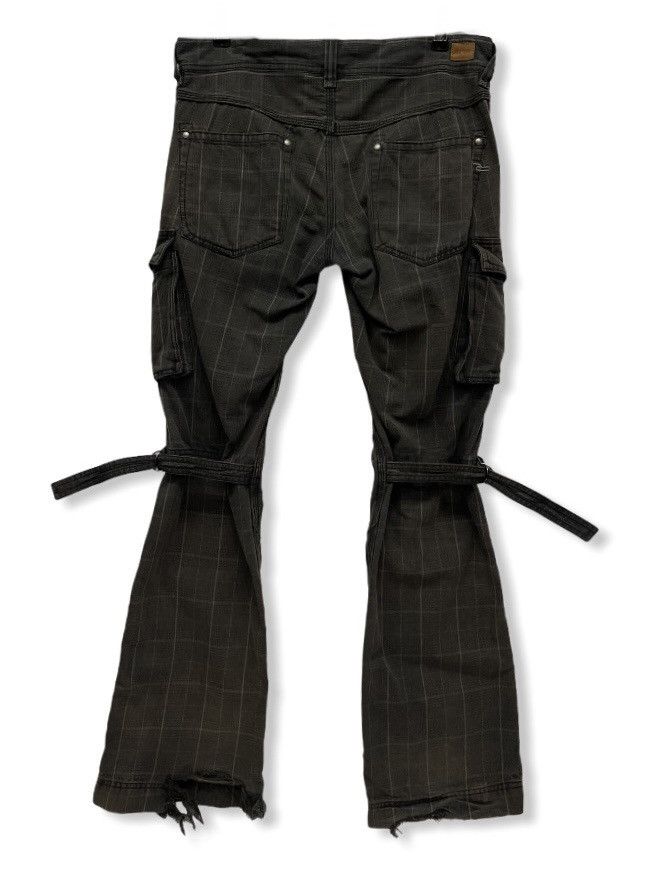 Nicole Club 🔥NICOLE Mudmax Worn-out Thrashed Leg Punk Bondage Cargo Size US 30 / EU 46 - 2 Thumbnail
