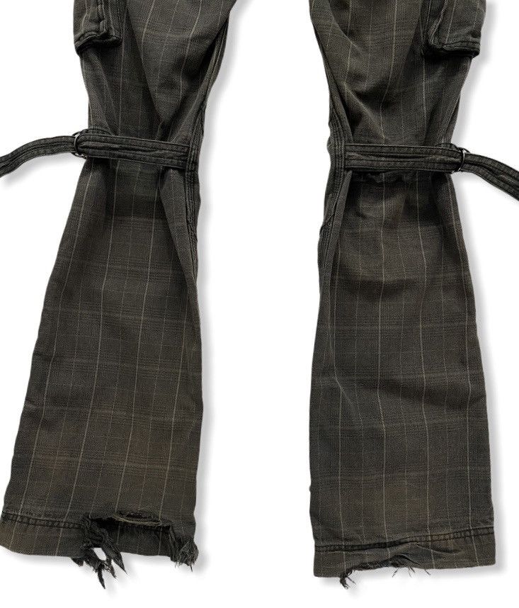Nicole Club 🔥NICOLE Mudmax Worn-out Thrashed Leg Punk Bondage Cargo Size US 30 / EU 46 - 10 Thumbnail