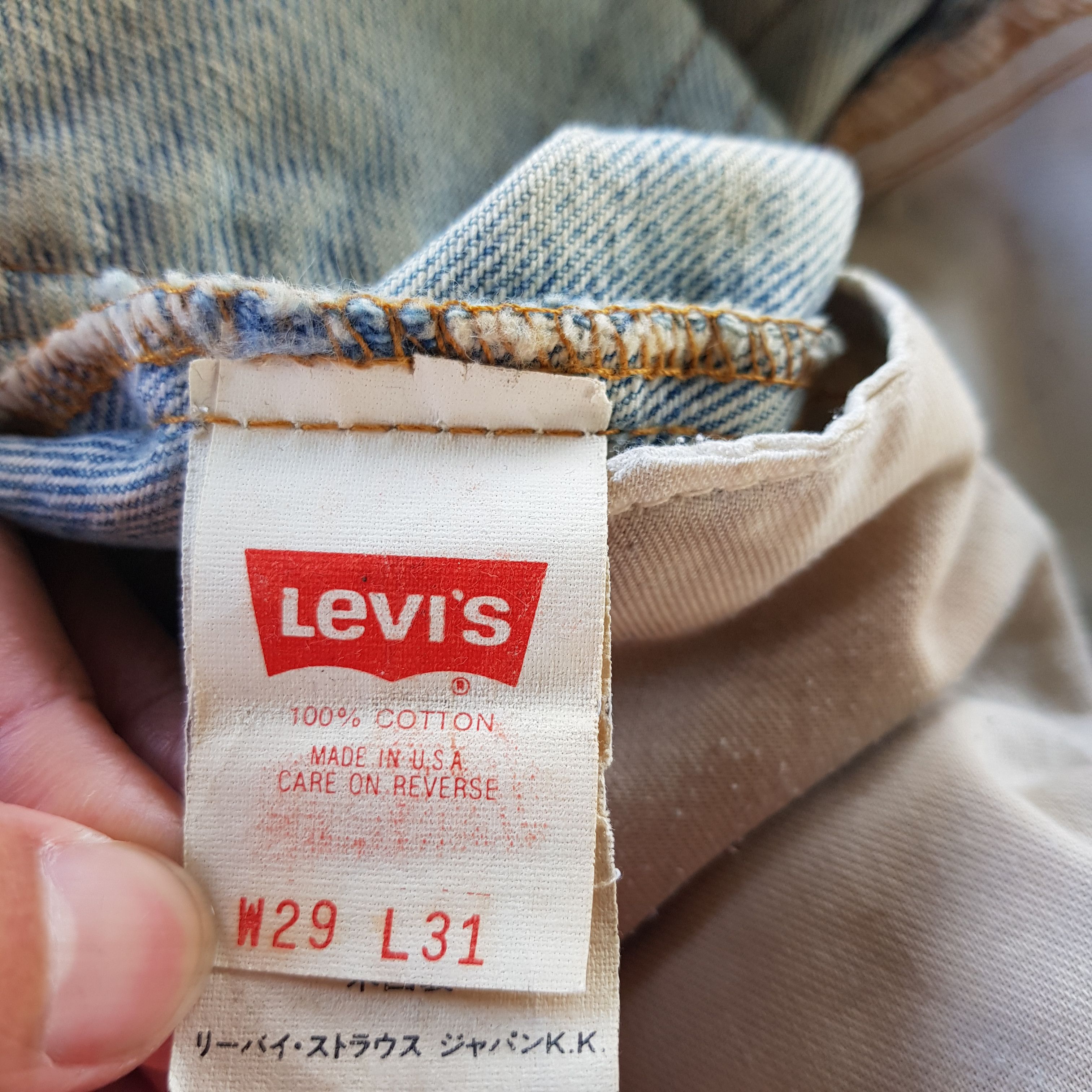 Levi's Vintage Levi's Distressed Jeans Dirty Levis Light Wash Denim Size 24" / US 00 / IT 34 - 11 Thumbnail