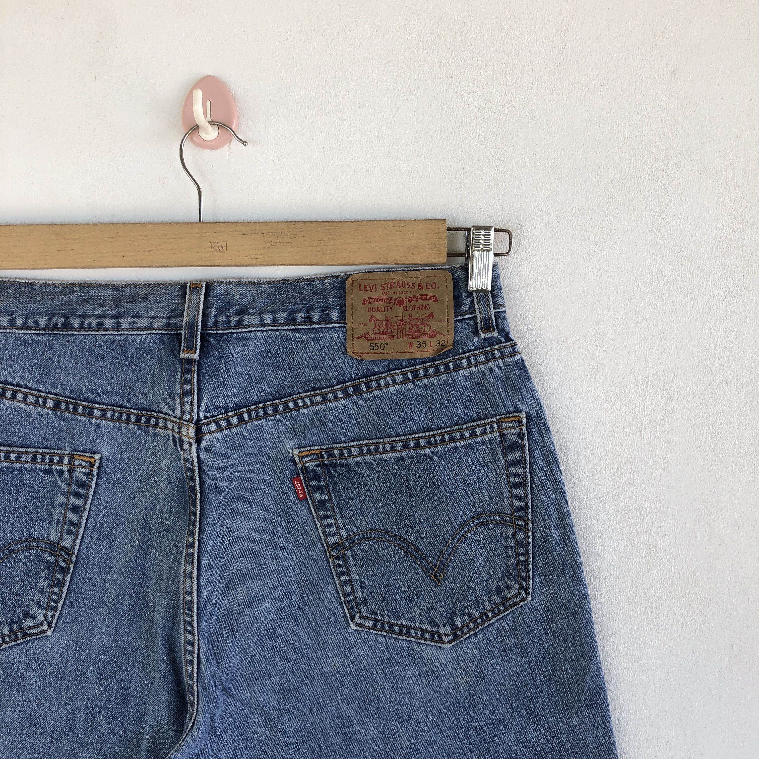 Levi's Vintage Levi's Light Wash Jeans Levis 550 Denim Pants Size US 32 / EU 48 - 5 Thumbnail